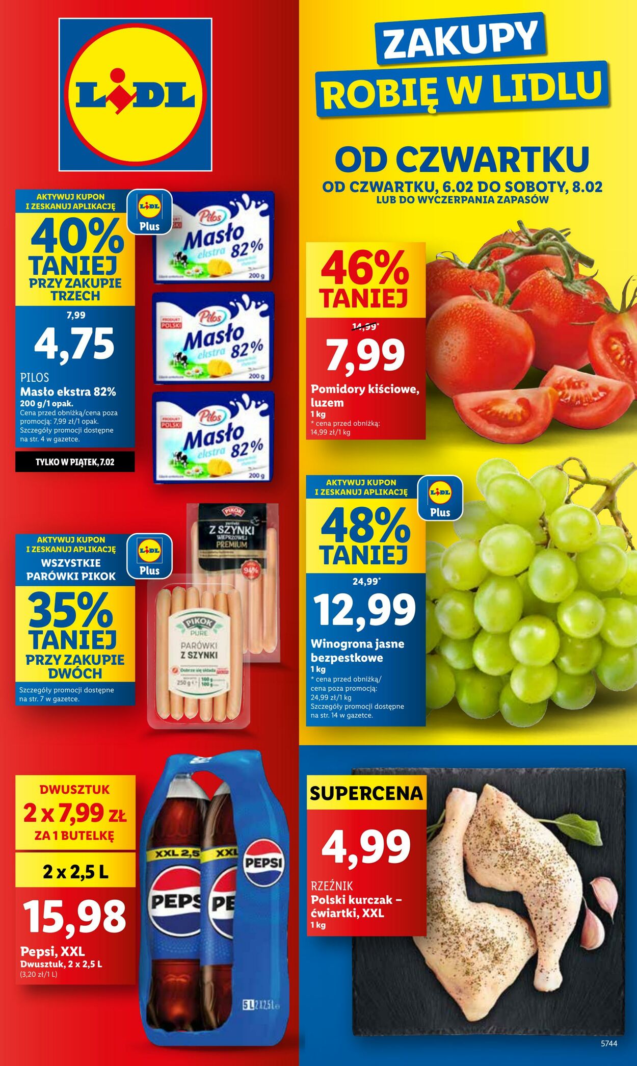 Gazetka Lidl - OFERTA WAŻNA OD 6.02 DO 8.02 6 lut, 2025 - 8 lut, 2025