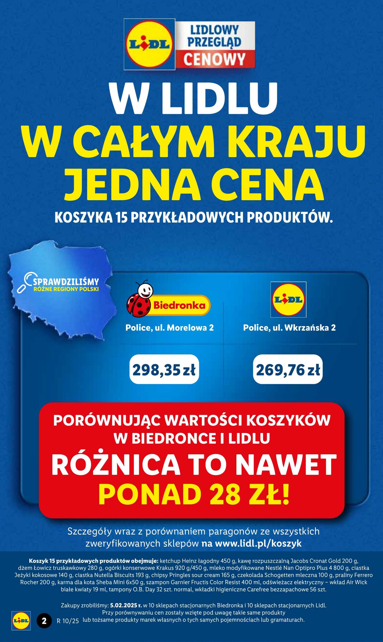 Gazetka Lidl 06.03.2025 - 08.03.2025