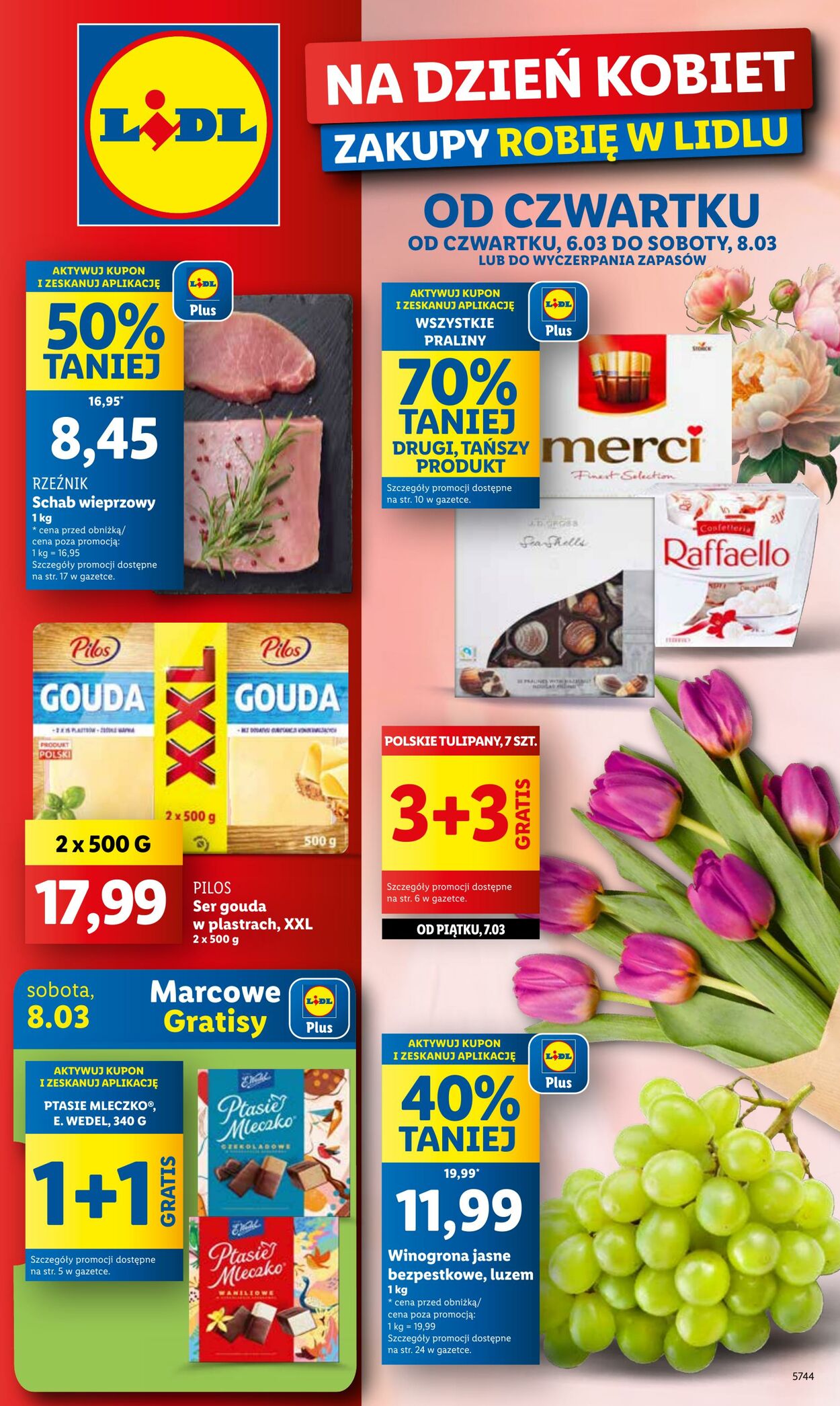 Gazetka Lidl - OFERTA WAŻNA OD 6.03 DO 8.03 6 mar, 2025 - 8 mar, 2025