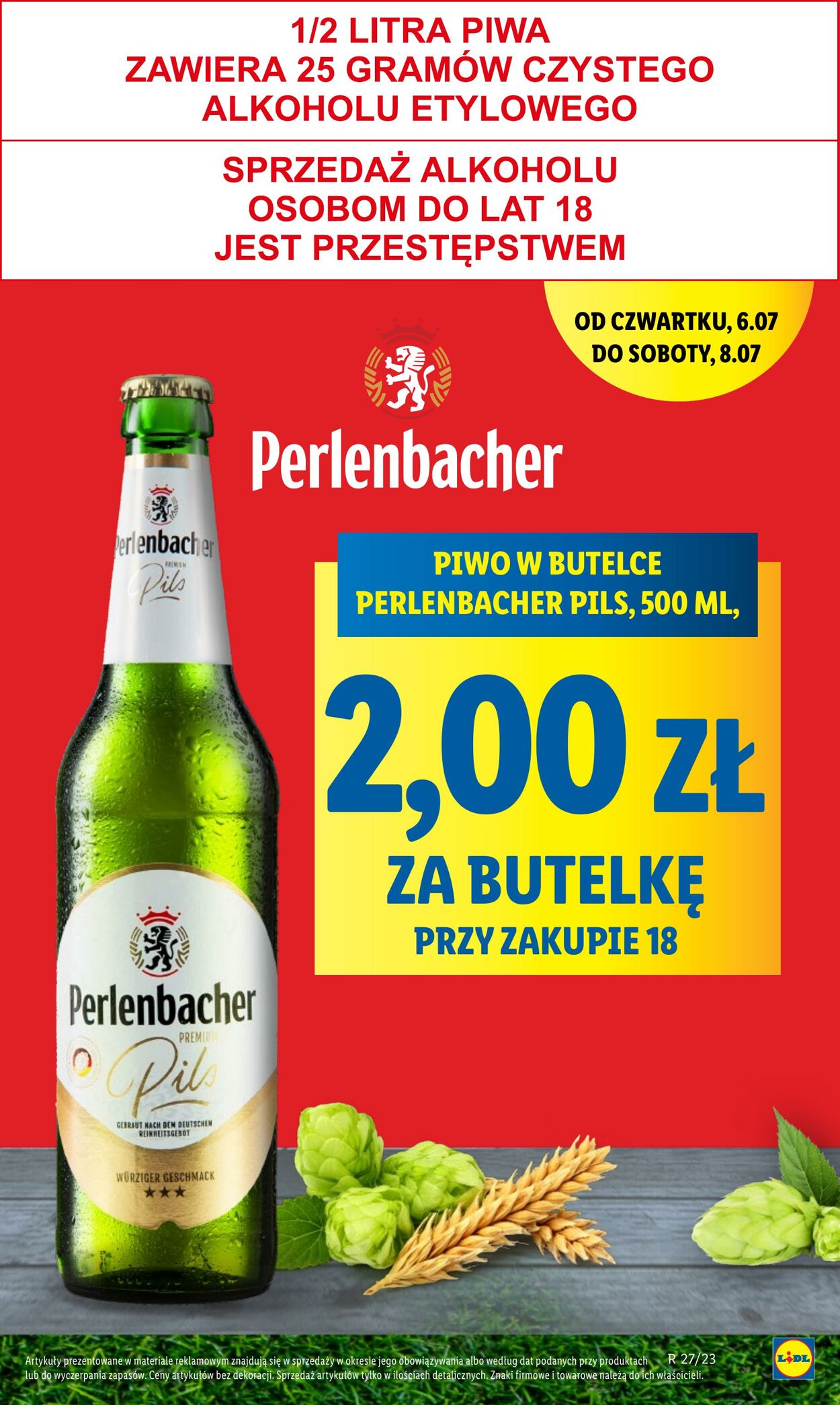 Gazetka Lidl 06.07.2023 - 08.07.2023