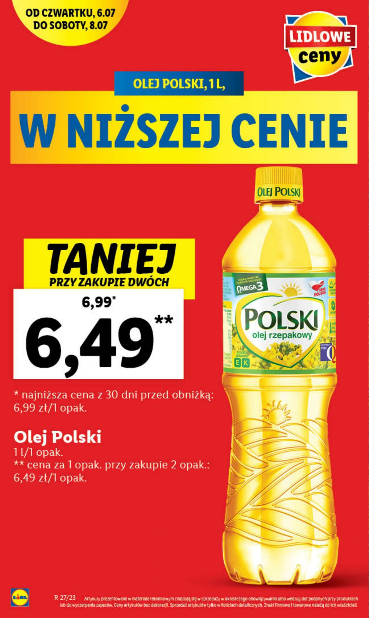 Gazetka Lidl 06.07.2023 - 08.07.2023