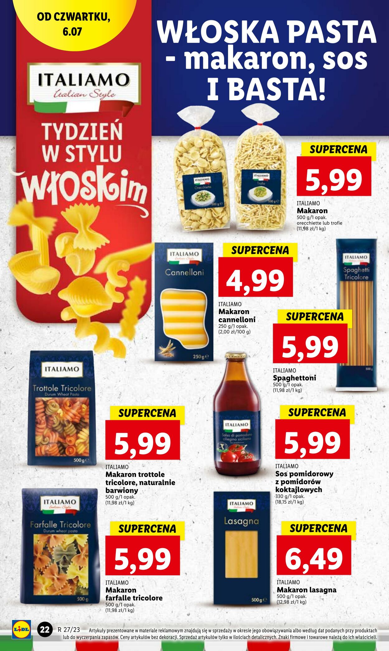 Gazetka Lidl 06.07.2023 - 08.07.2023