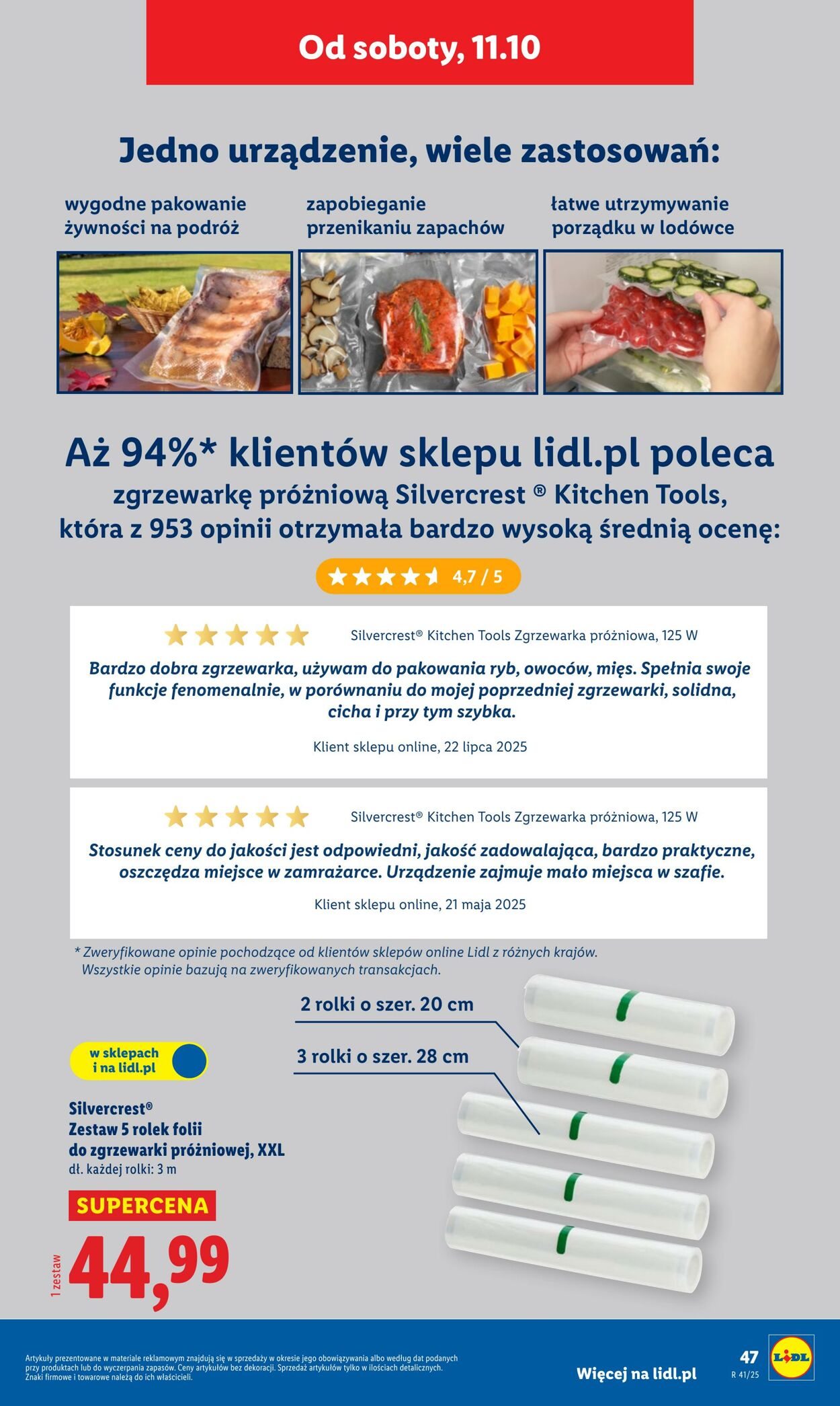 Gazetka Lidl 06.10.2025 - 11.10.2025