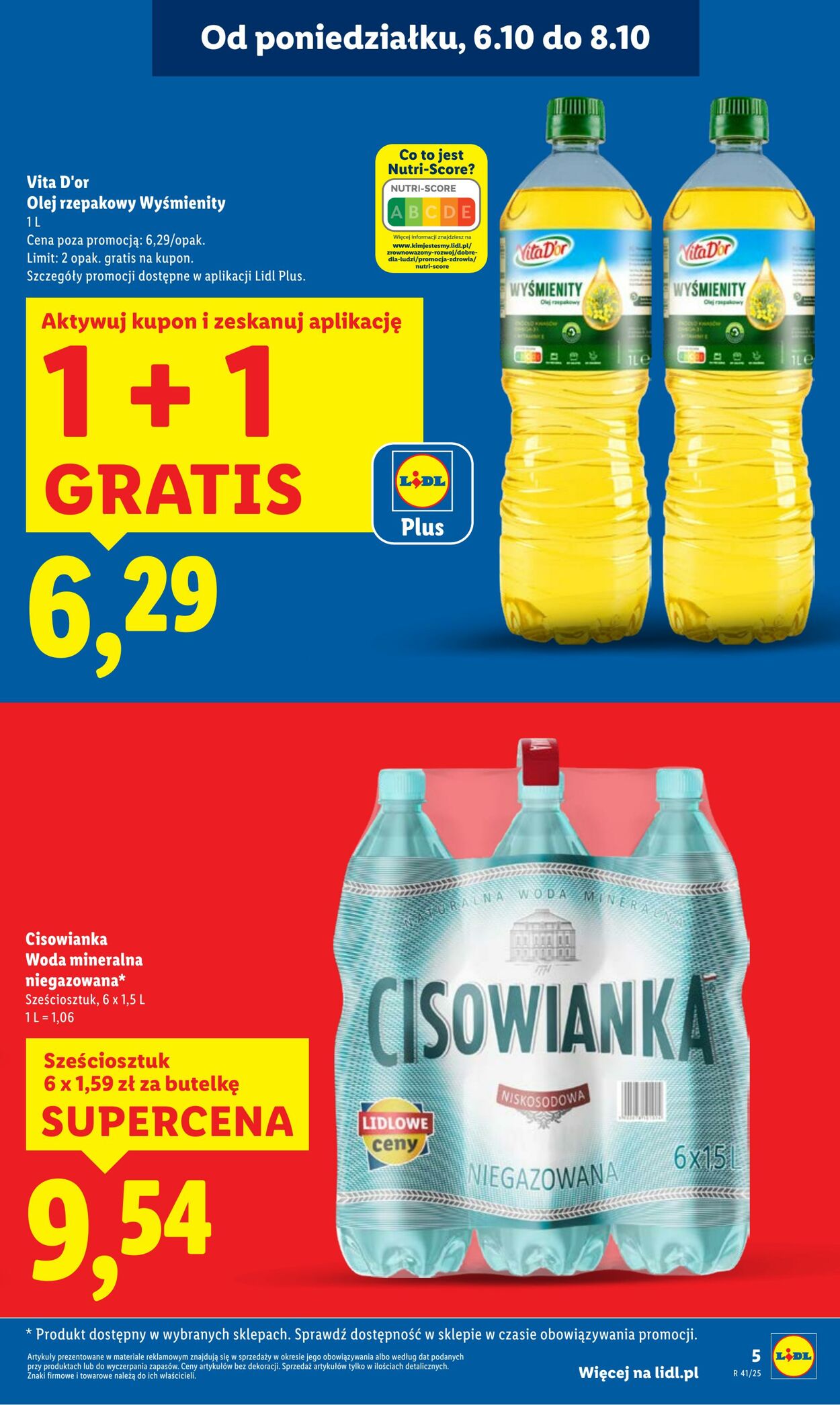 Gazetka Lidl 06.10.2025 - 08.10.2025