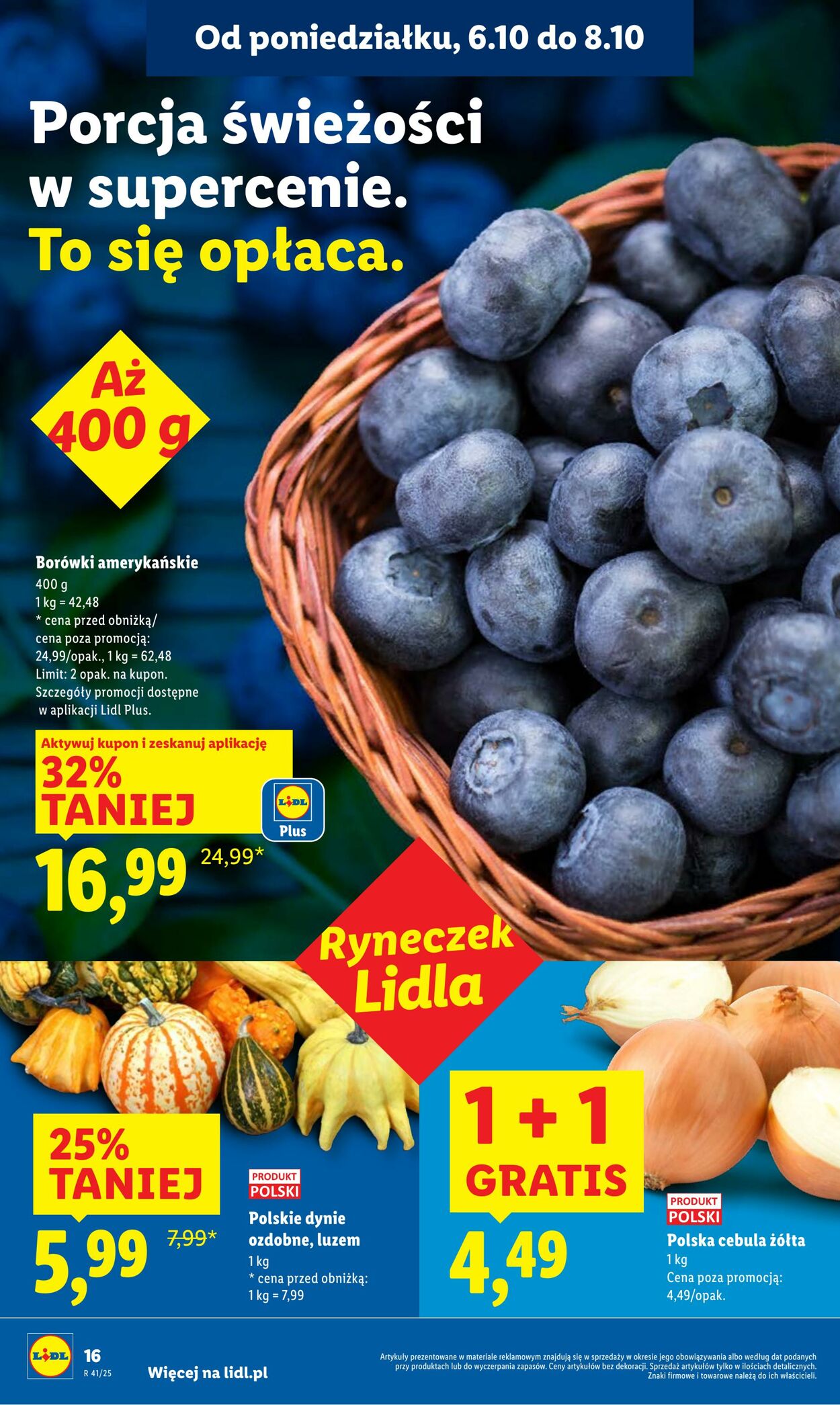 Gazetka Lidl 06.10.2025 - 08.10.2025