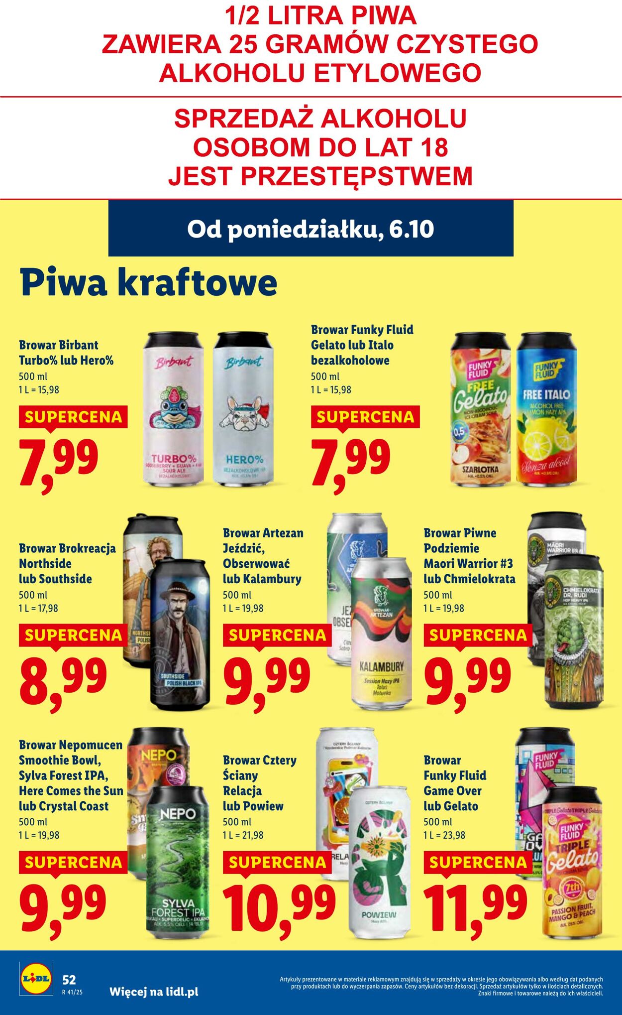 Gazetka Lidl 06.10.2025 - 08.10.2025