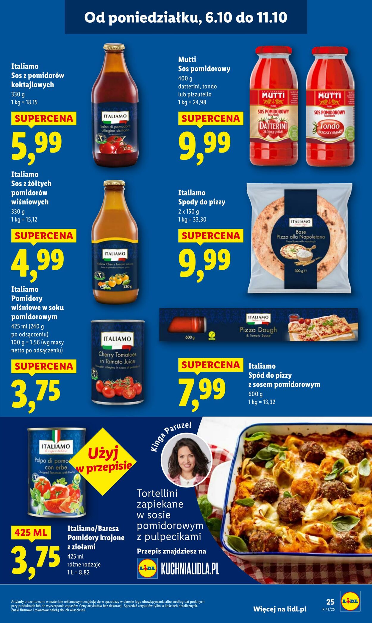 Gazetka Lidl 06.10.2025 - 08.10.2025