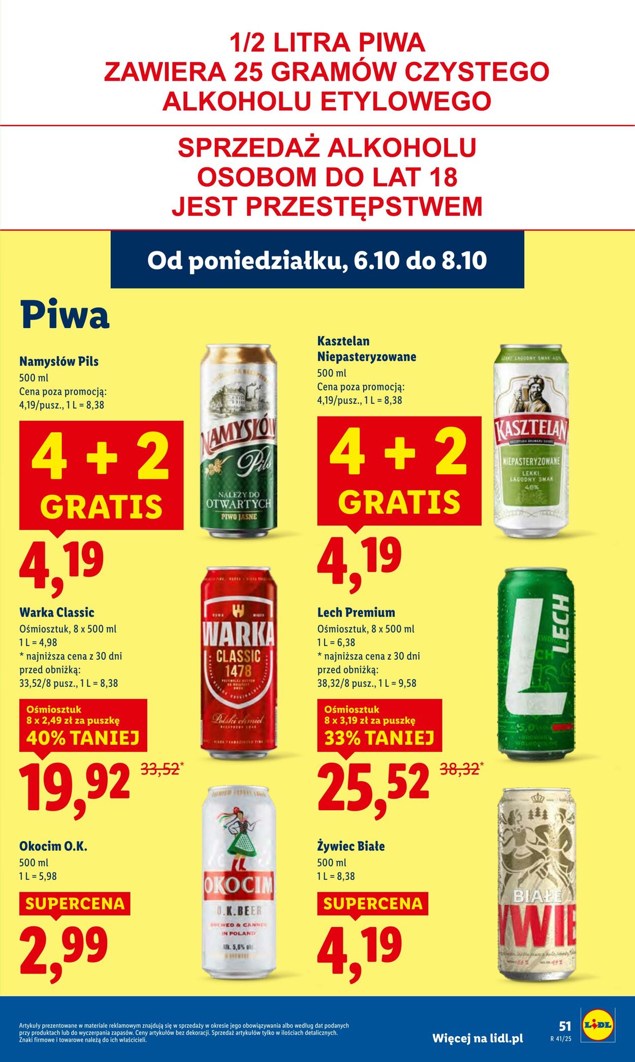 Gazetka Lidl 06.10.2025 - 08.10.2025