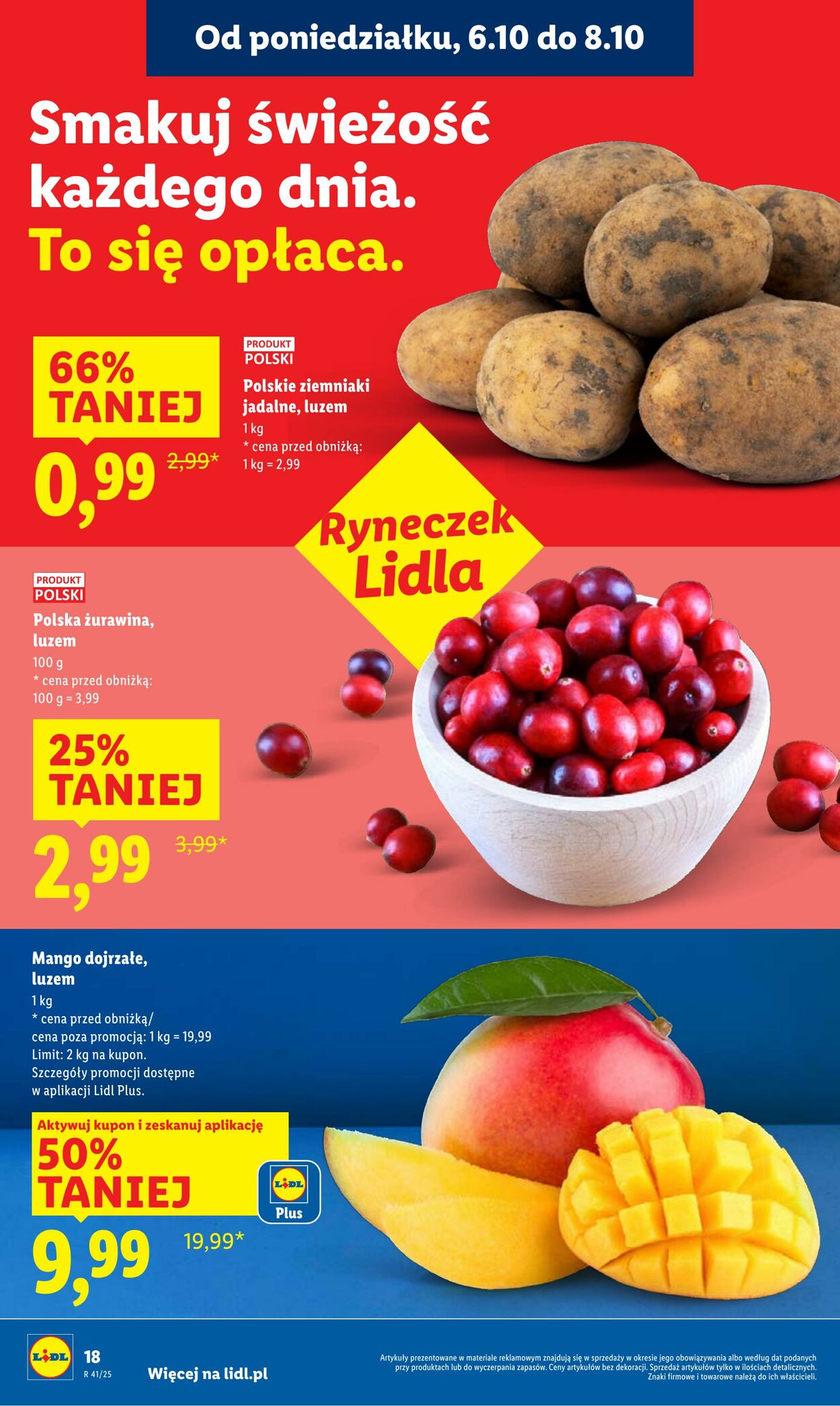 Gazetka Lidl 06.10.2025 - 08.10.2025