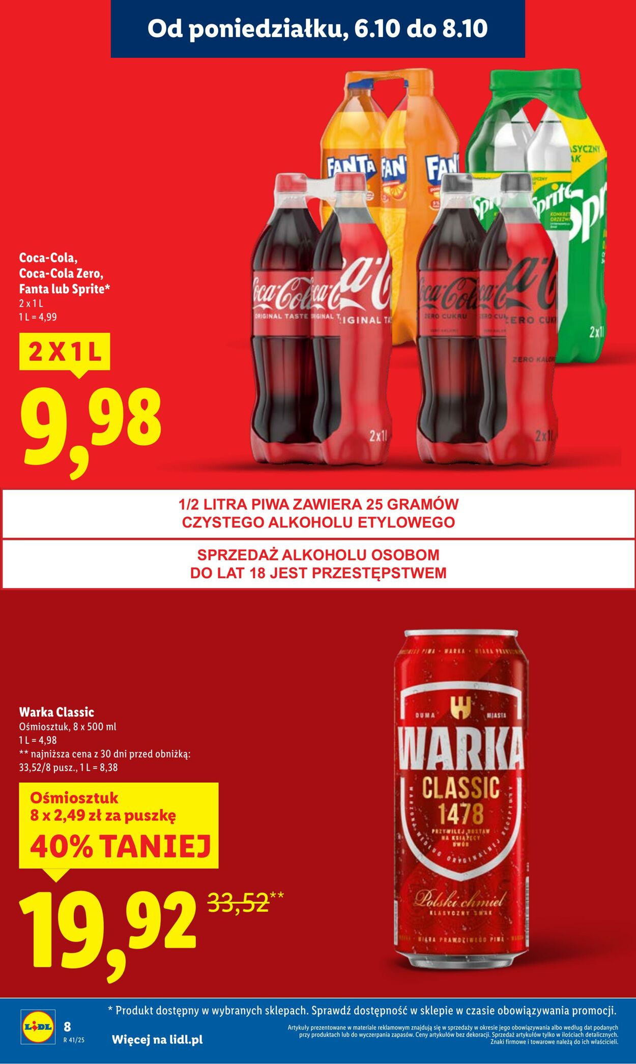 Gazetka Lidl 06.10.2025 - 08.10.2025
