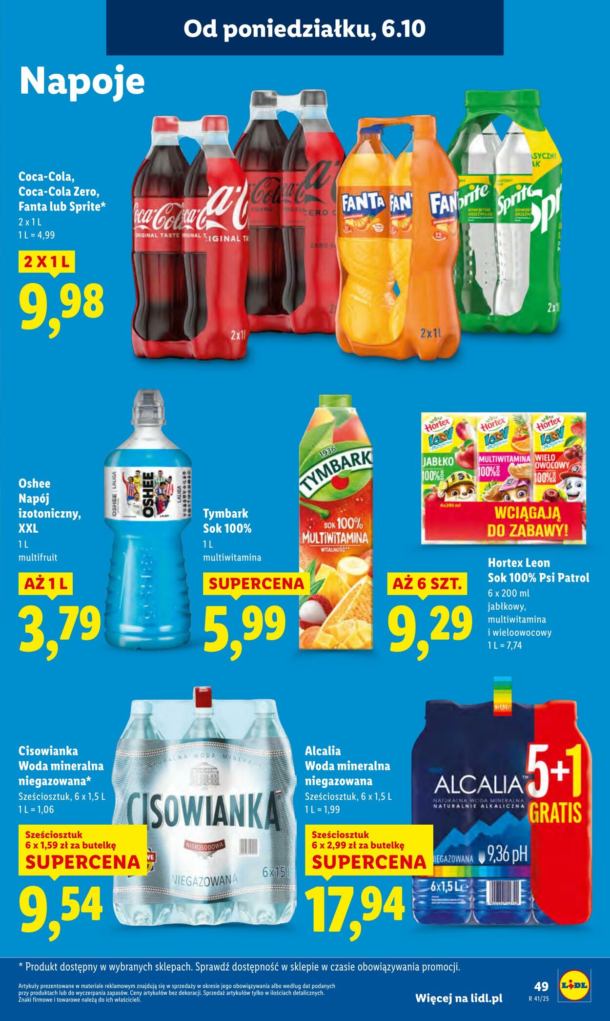 Gazetka Lidl 06.10.2025 - 08.10.2025