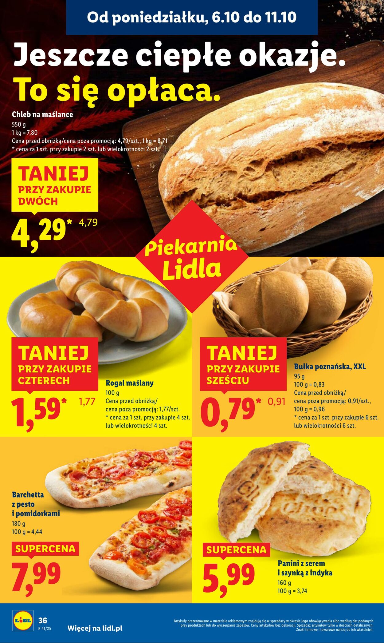 Gazetka Lidl 06.10.2025 - 08.10.2025