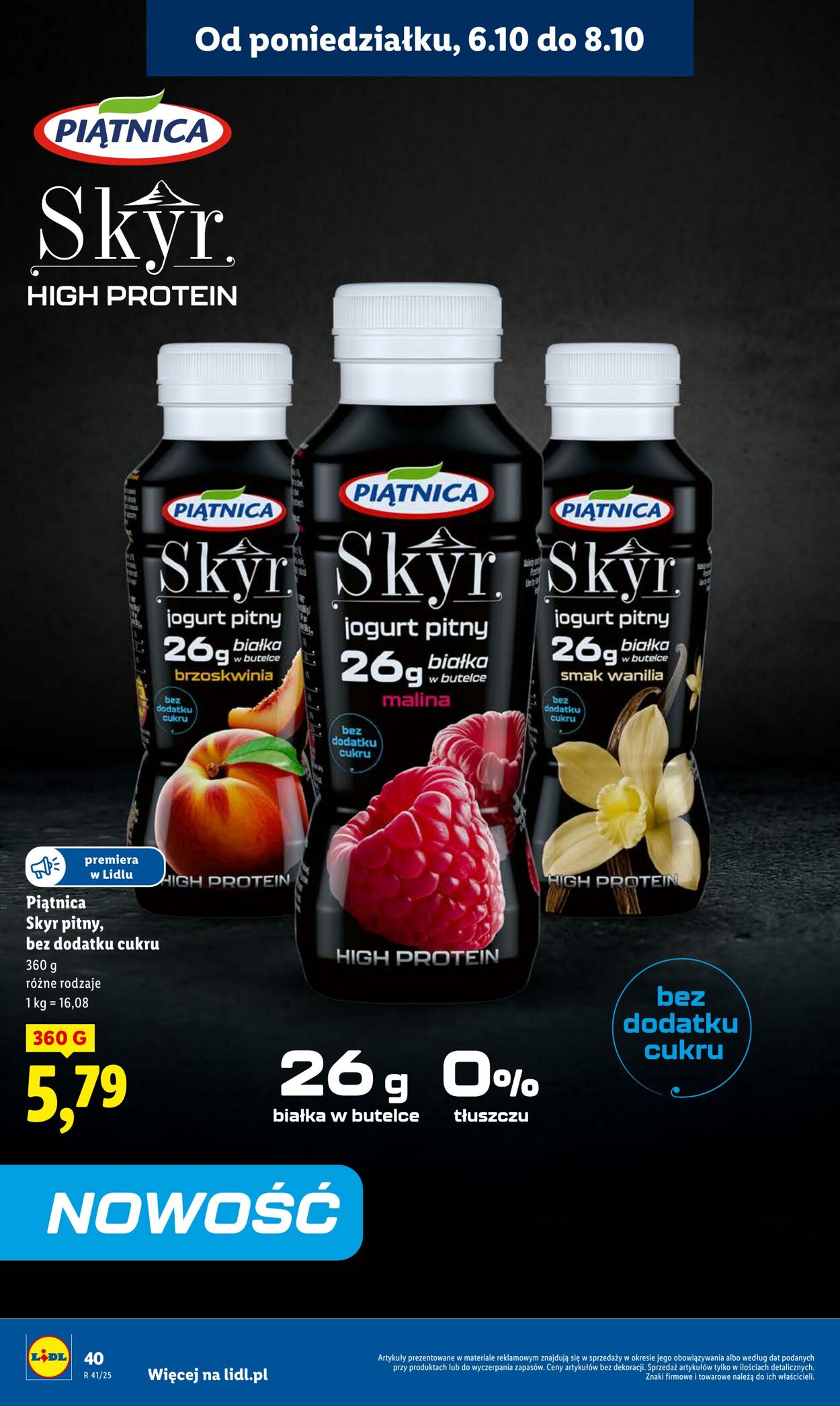 Gazetka Lidl 06.10.2025 - 08.10.2025