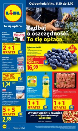 Gazetka Lidl 06.10.2025 - 08.10.2025