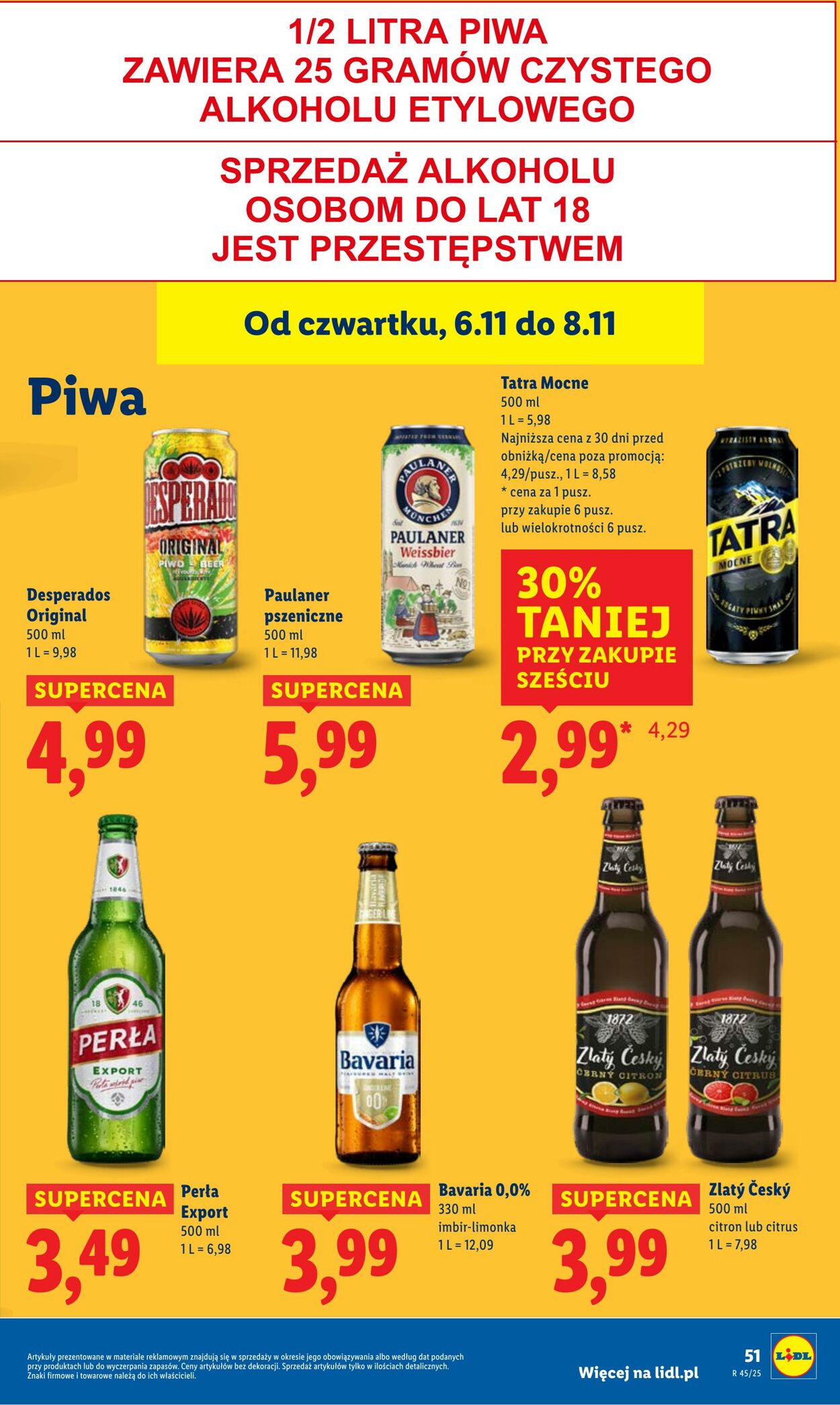 Gazetka Lidl 06.11.2025 - 08.11.2025
