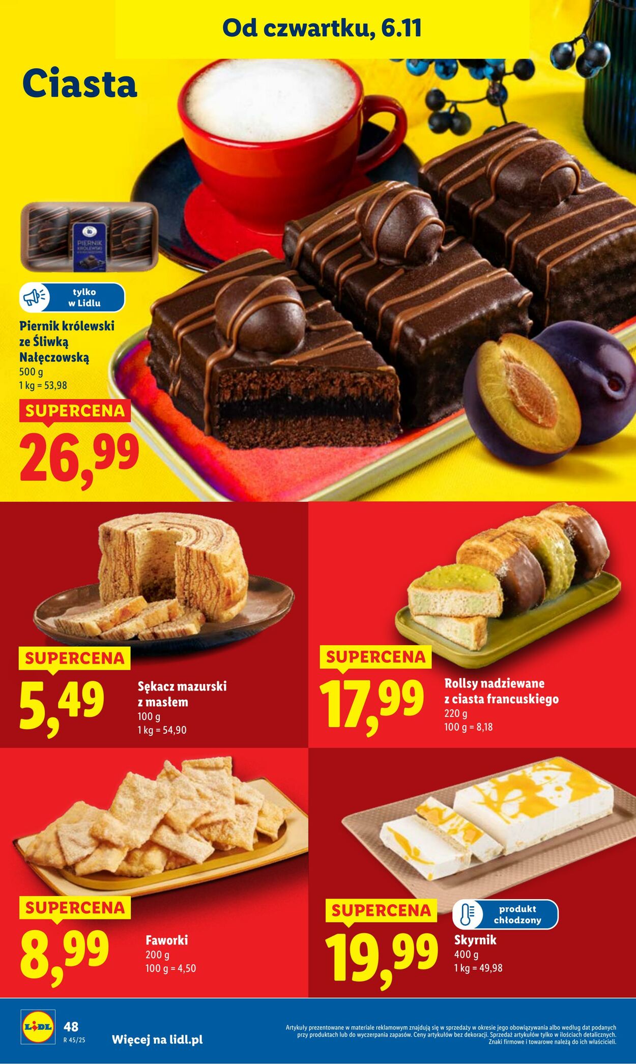 Gazetka Lidl 06.11.2025 - 08.11.2025