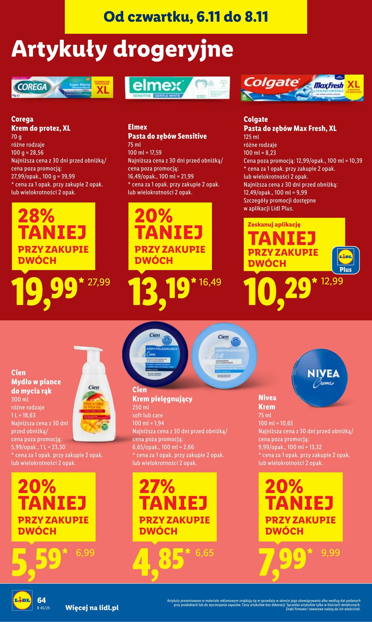 Gazetka Lidl 06.11.2025 - 08.11.2025
