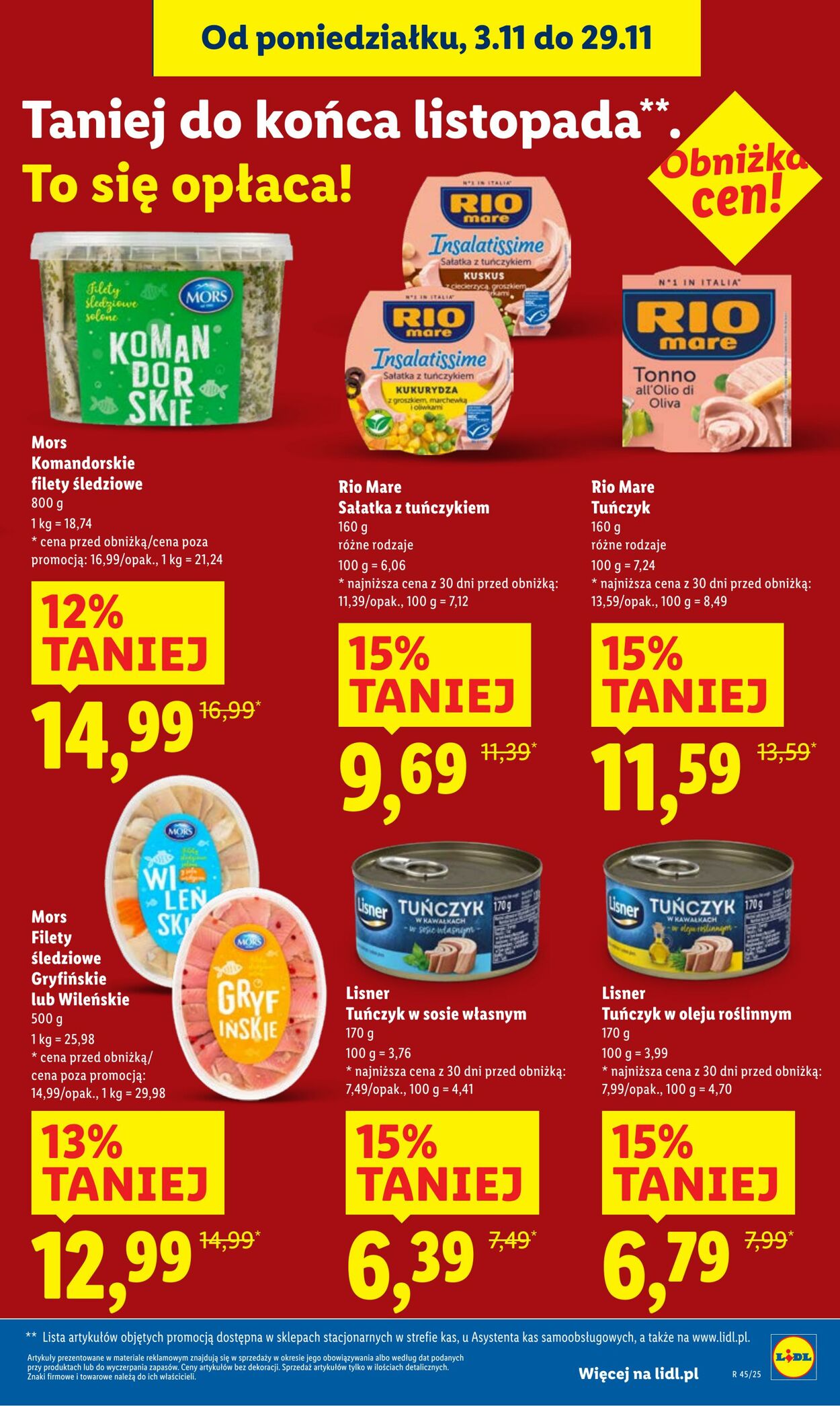 Gazetka Lidl 06.11.2025 - 08.11.2025