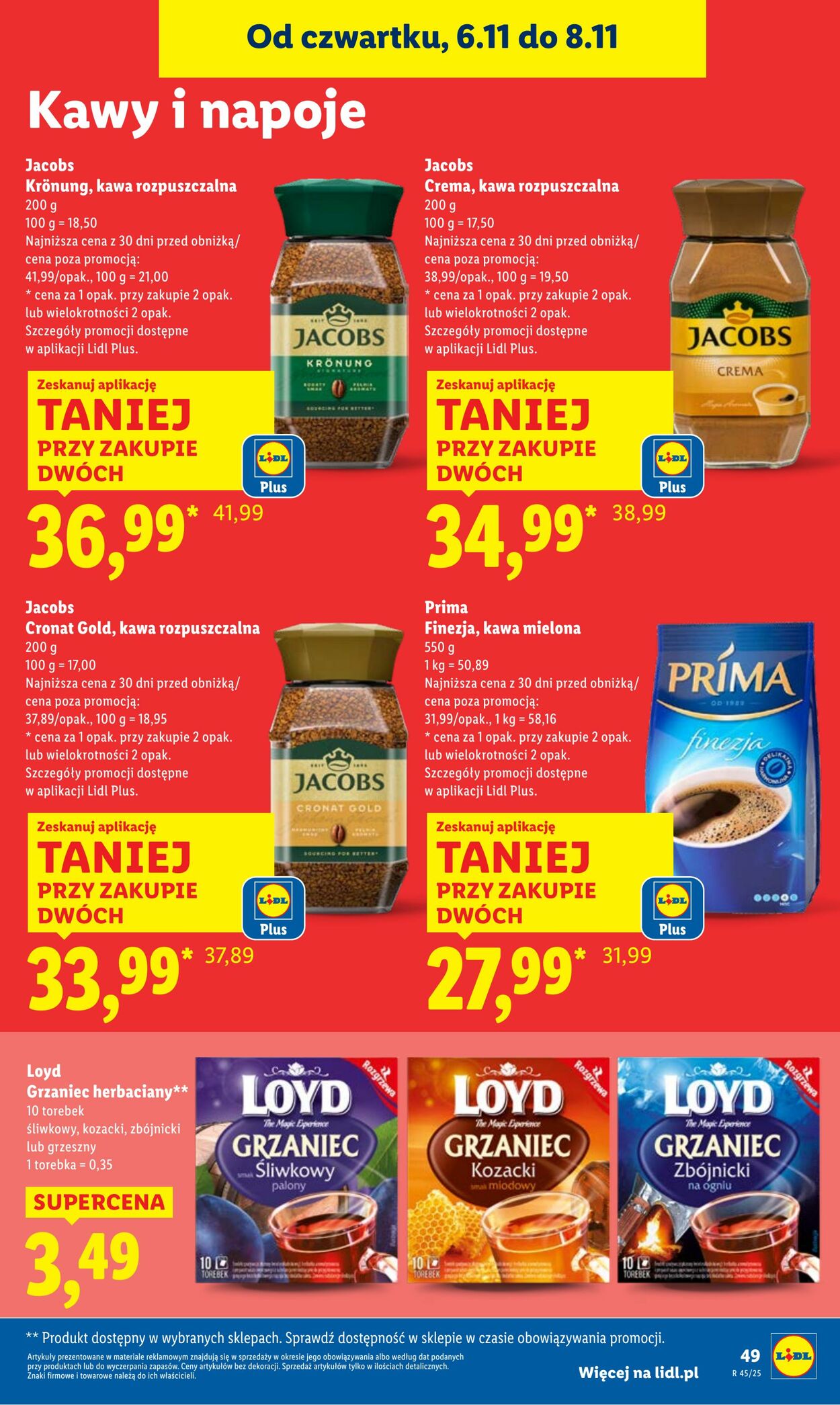 Gazetka Lidl 06.11.2025 - 08.11.2025