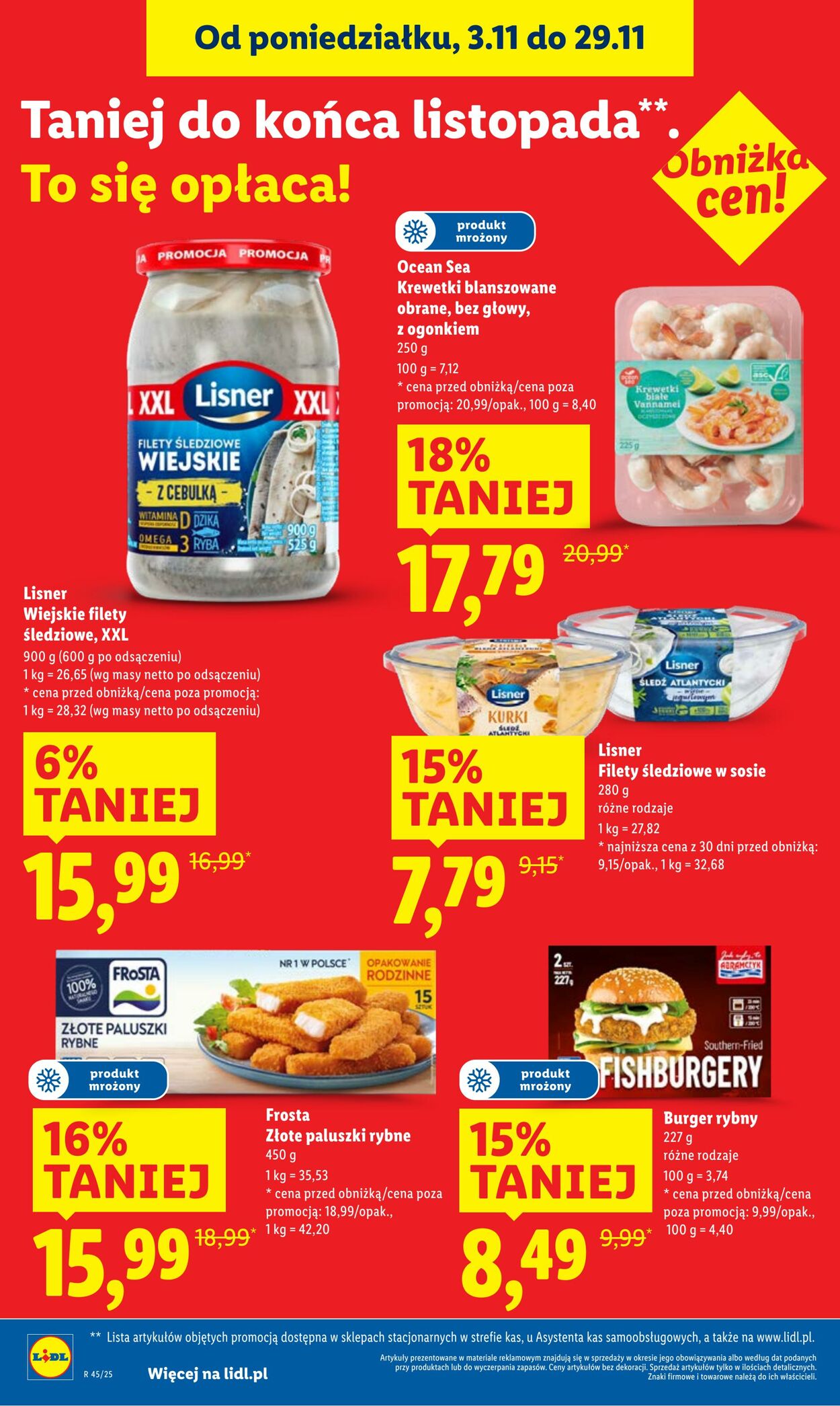 Gazetka Lidl 06.11.2025 - 08.11.2025