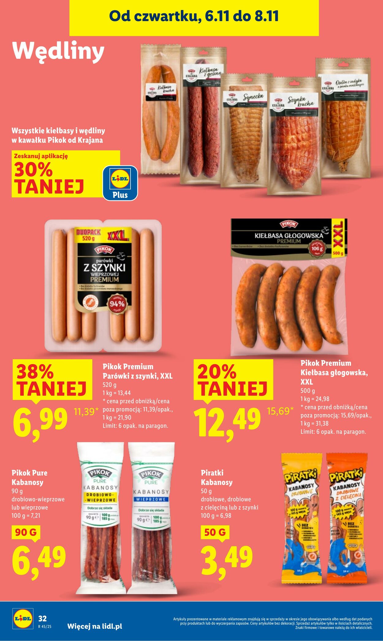 Gazetka Lidl 06.11.2025 - 08.11.2025