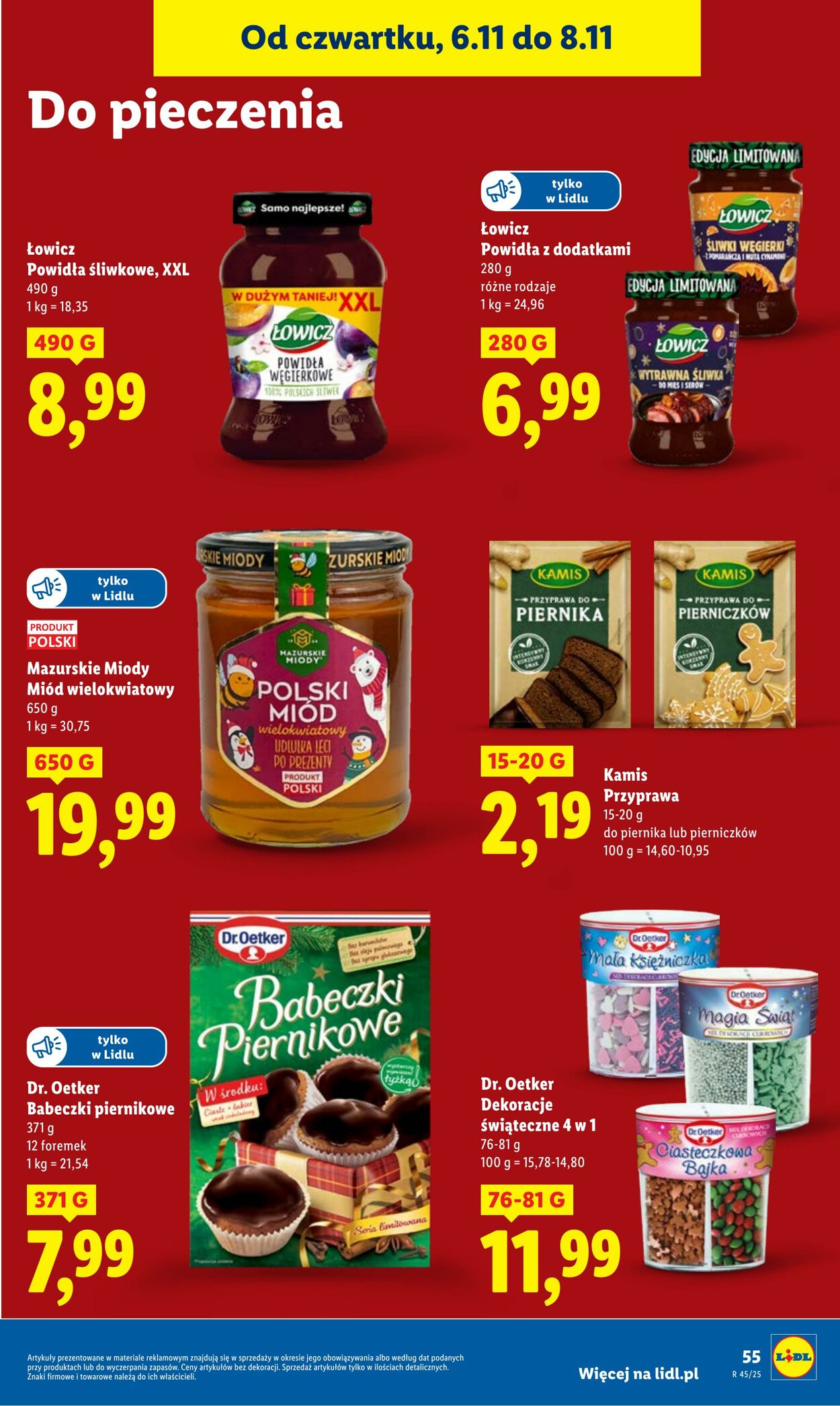 Gazetka Lidl 06.11.2025 - 08.11.2025