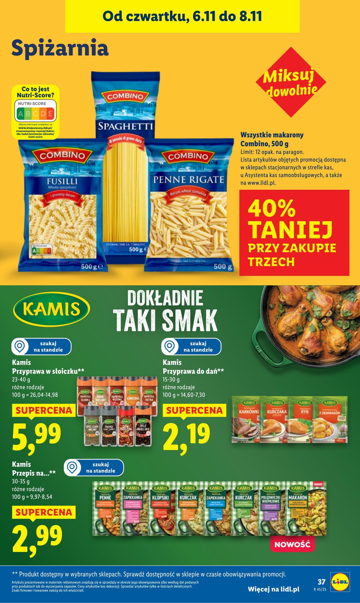 Gazetka Lidl 06.11.2025 - 08.11.2025