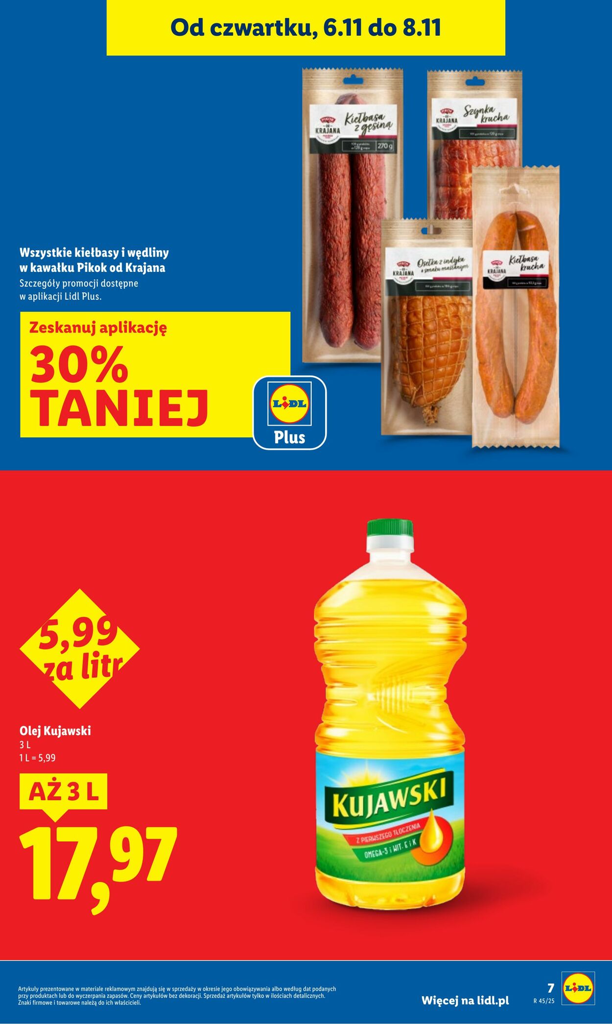 Gazetka Lidl 06.11.2025 - 08.11.2025