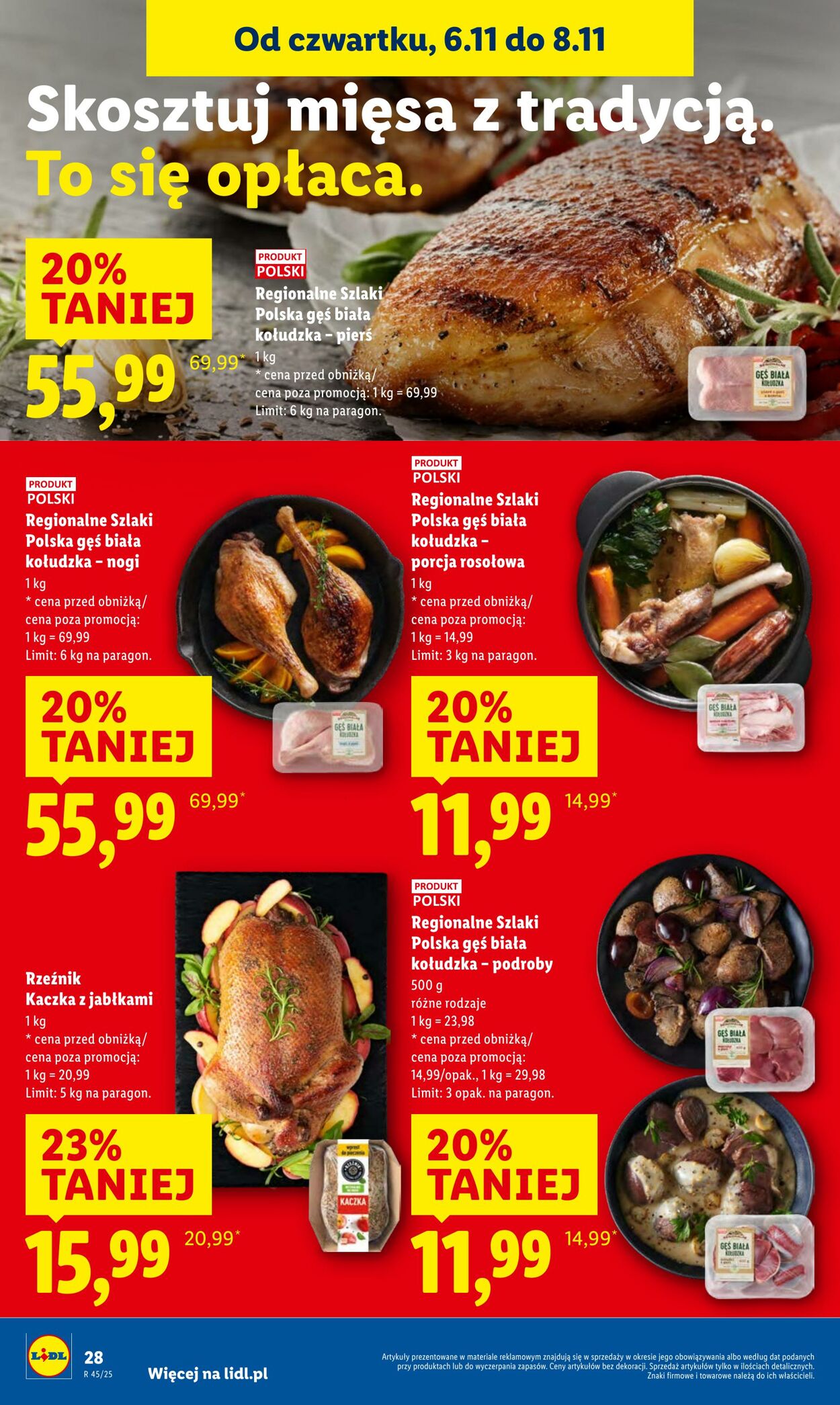 Gazetka Lidl 06.11.2025 - 08.11.2025