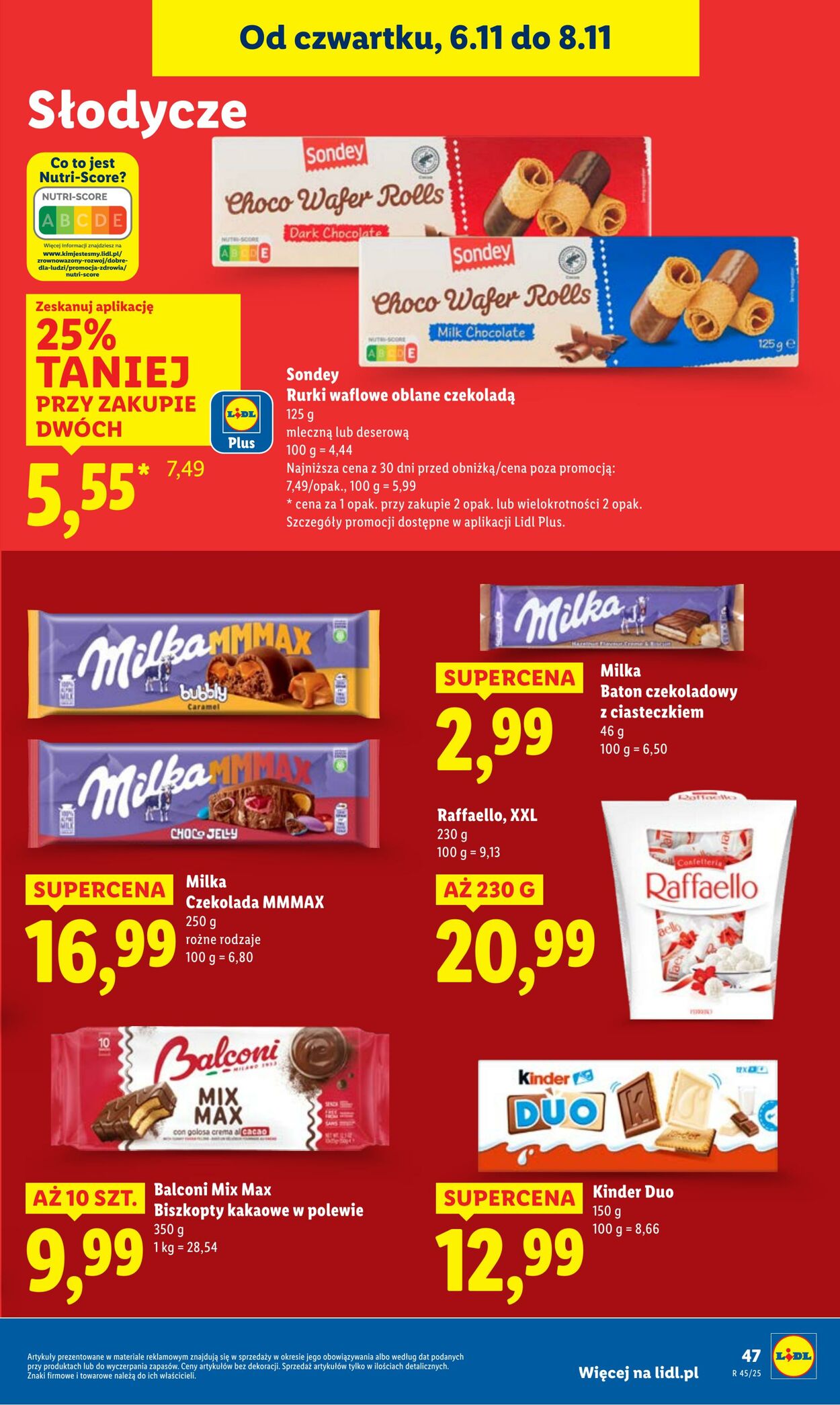 Gazetka Lidl 06.11.2025 - 08.11.2025