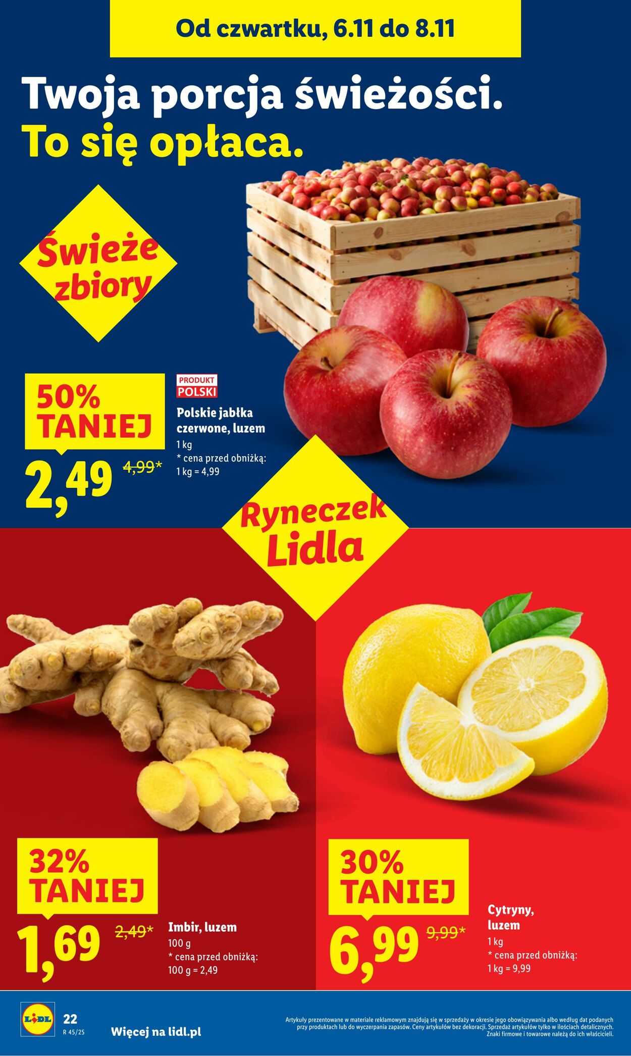 Gazetka Lidl 06.11.2025 - 08.11.2025