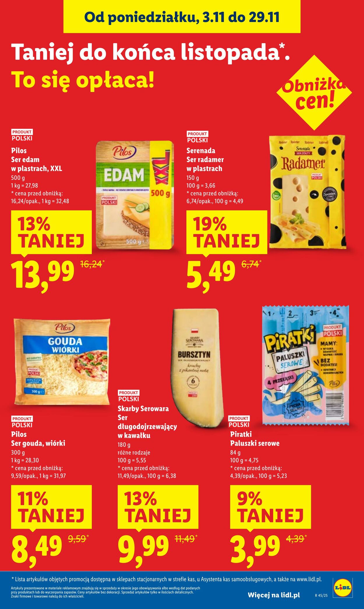 Gazetka Lidl 06.11.2025 - 08.11.2025