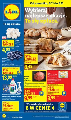 Gazetka Lidl 06.11.2025 - 08.11.2025