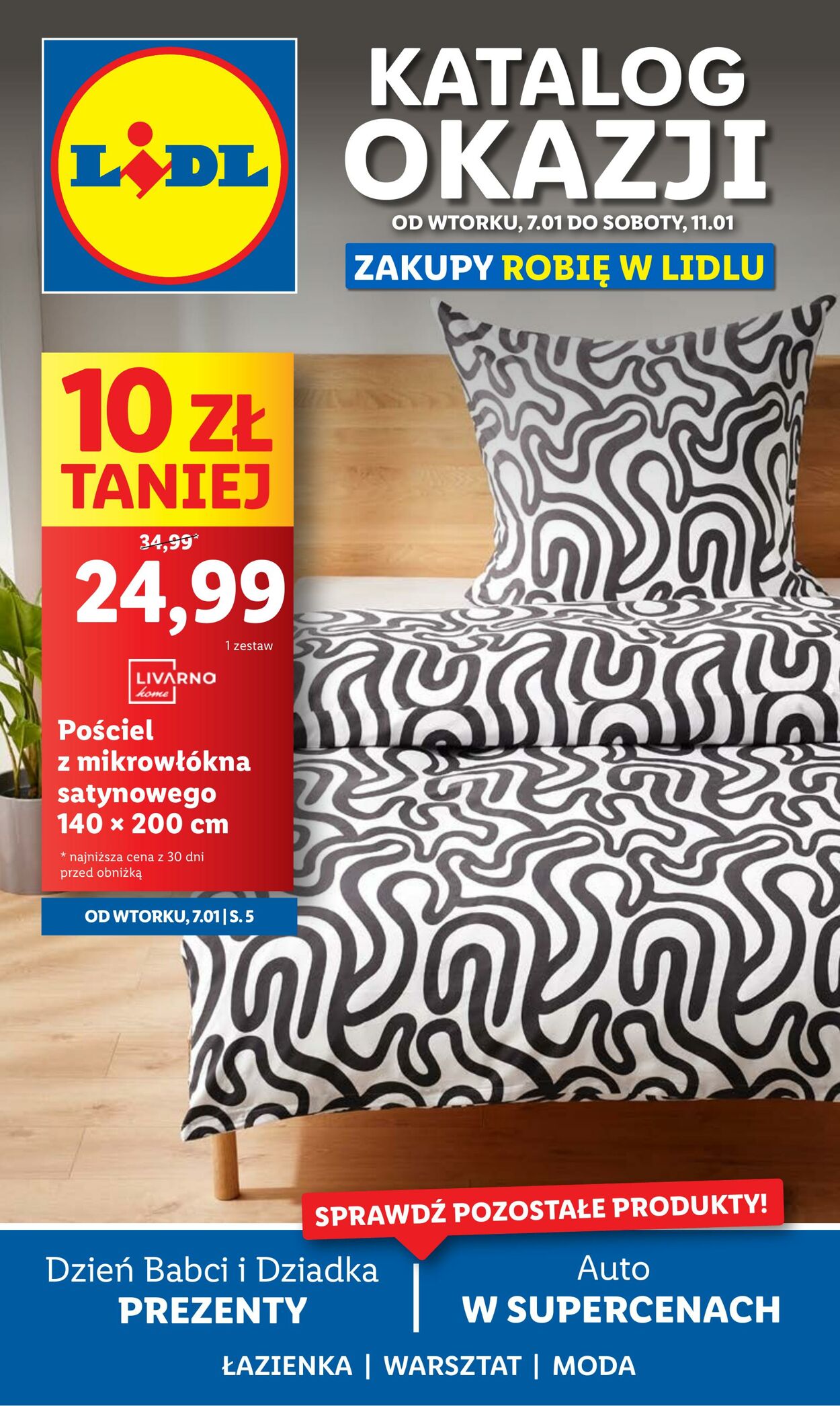 Gazetka Lidl - OFERTA WAŻNA OD 7.01 7 sty, 2025 - 11 sty, 2025