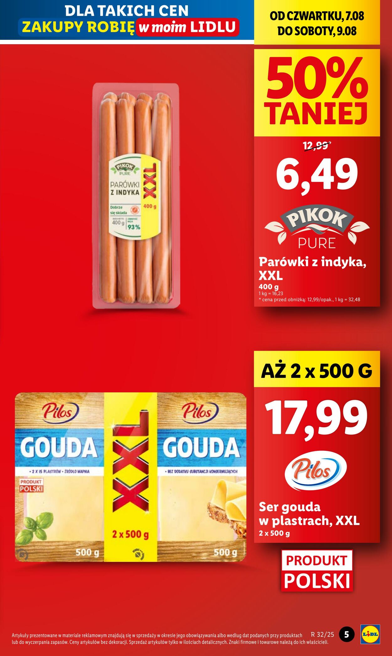 Gazetka Lidl 07.08.2025 - 09.08.2025