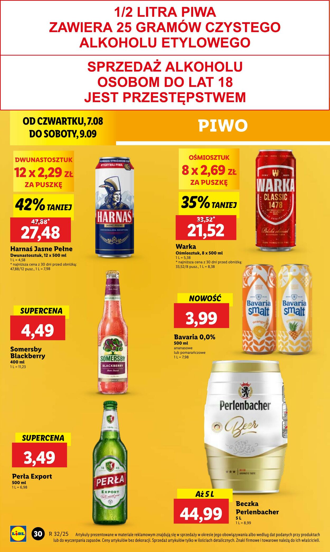 Gazetka Lidl 07.08.2025 - 09.08.2025