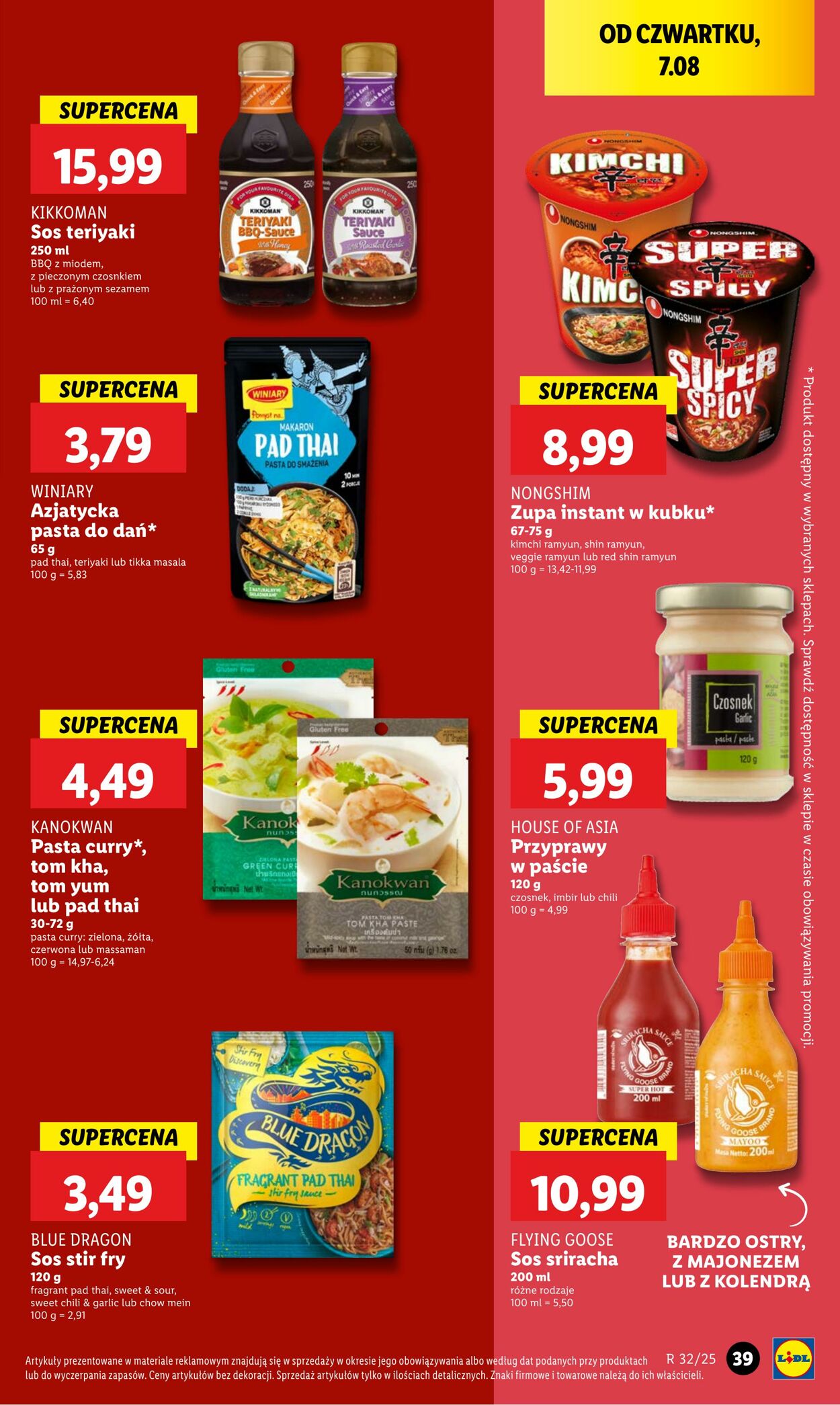 Gazetka Lidl 07.08.2025 - 09.08.2025