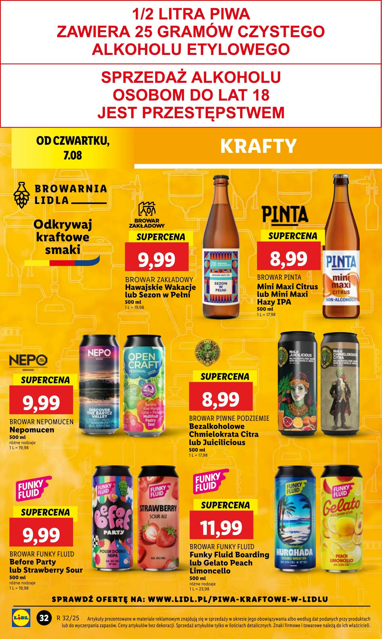 Gazetka Lidl 07.08.2025 - 09.08.2025