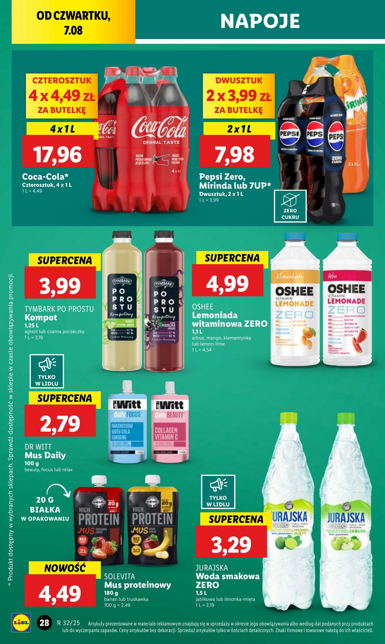 Gazetka Lidl 07.08.2025 - 09.08.2025