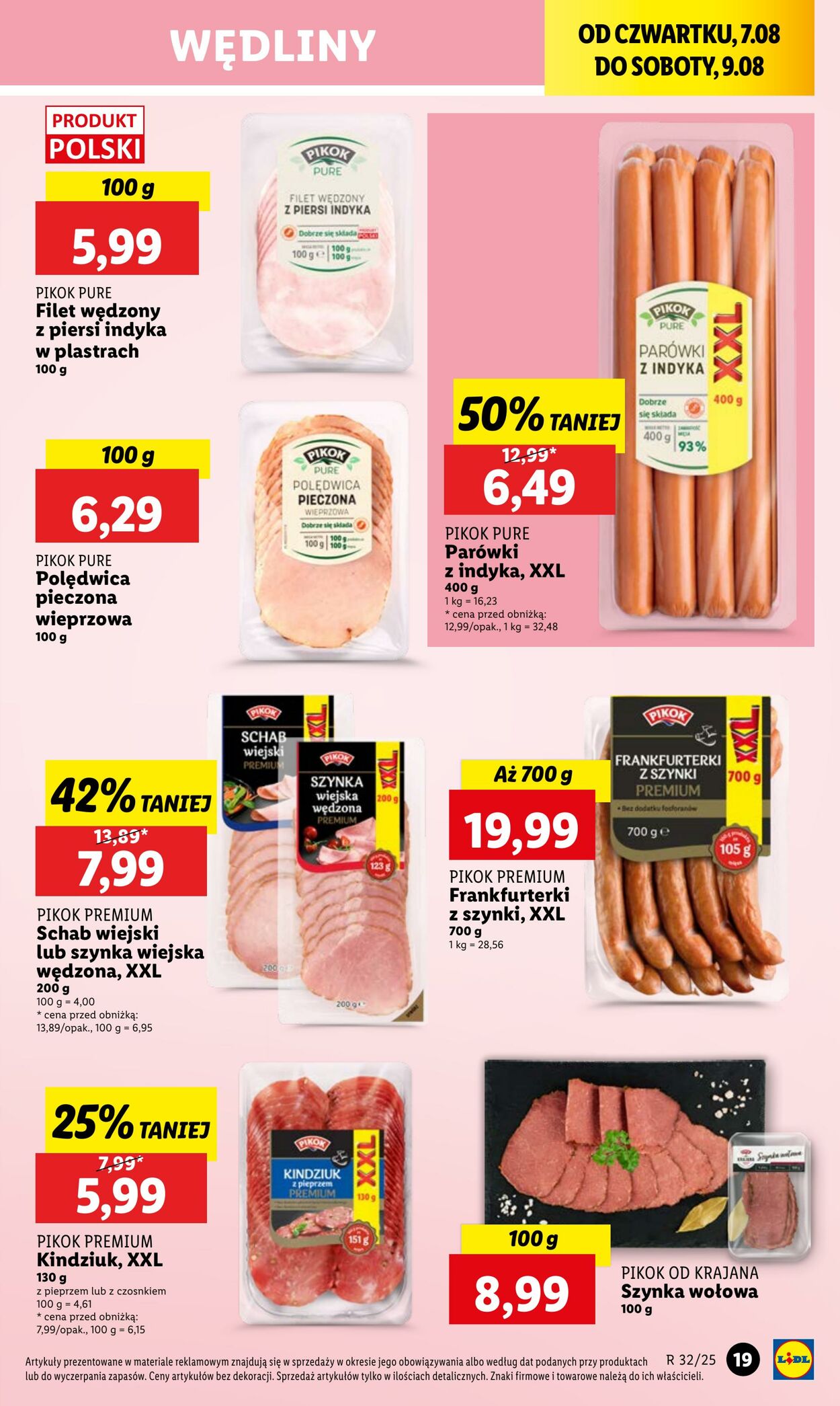 Gazetka Lidl 07.08.2025 - 09.08.2025
