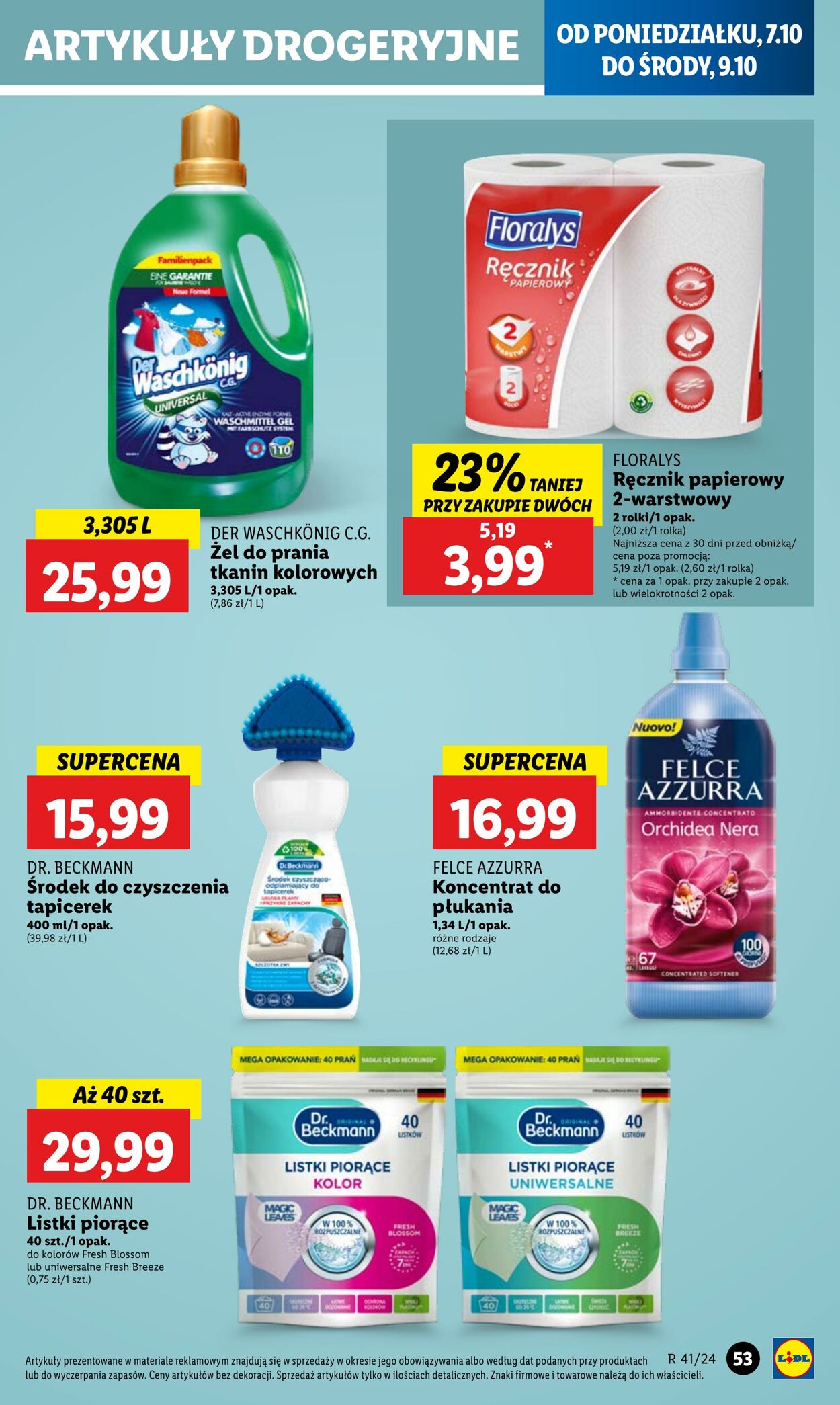 Gazetka Lidl 07.10.2024 - 09.10.2024