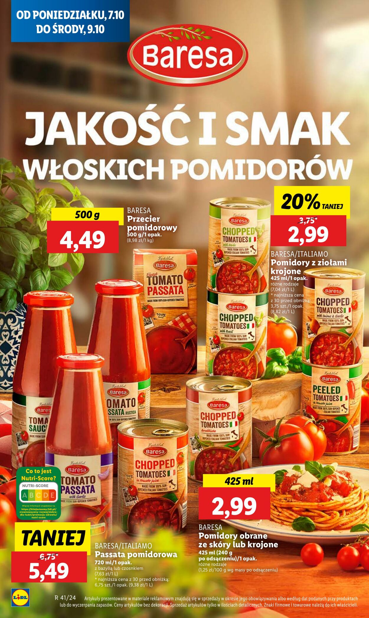 Gazetka Lidl 07.10.2024 - 09.10.2024