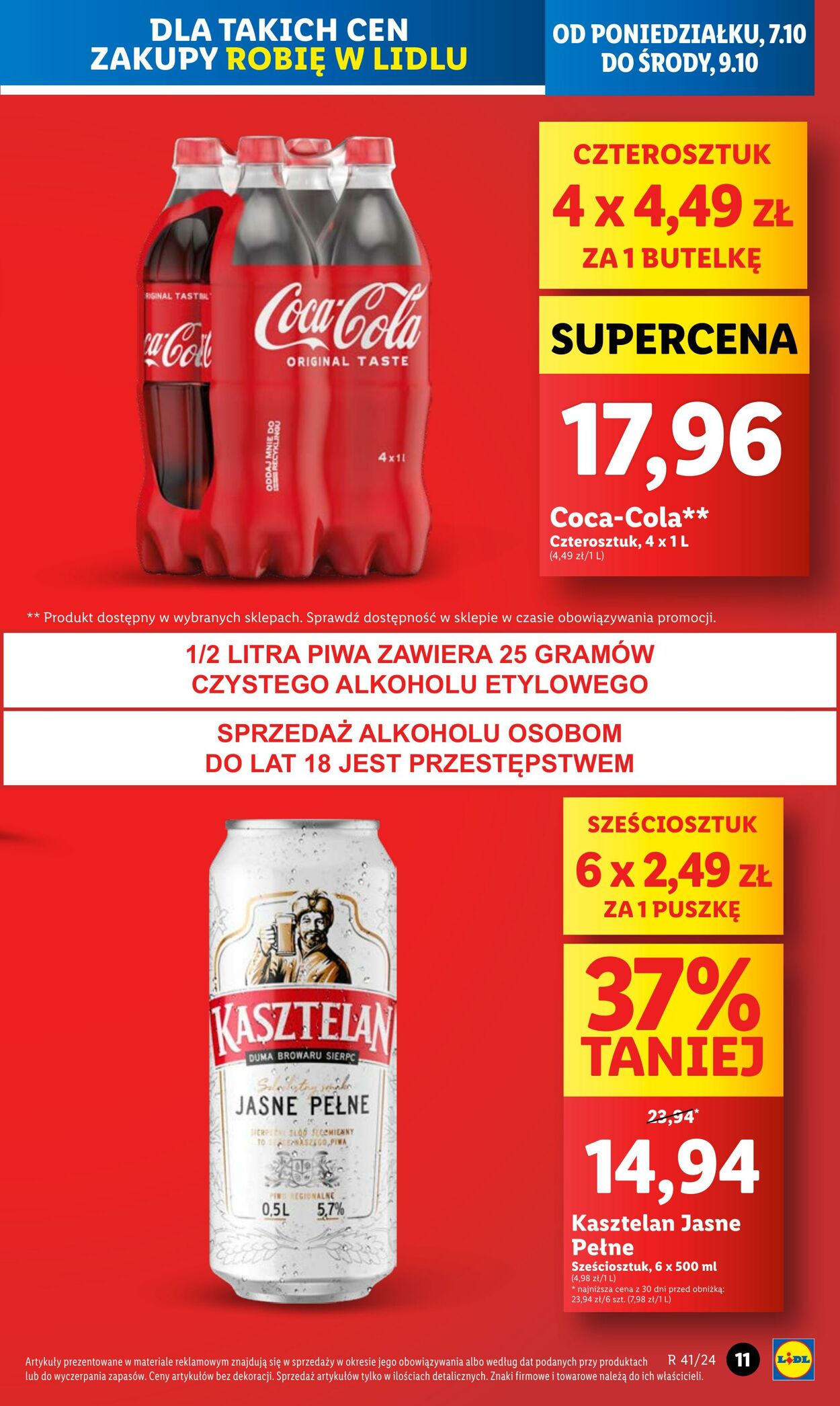 Gazetka Lidl 07.10.2024 - 09.10.2024