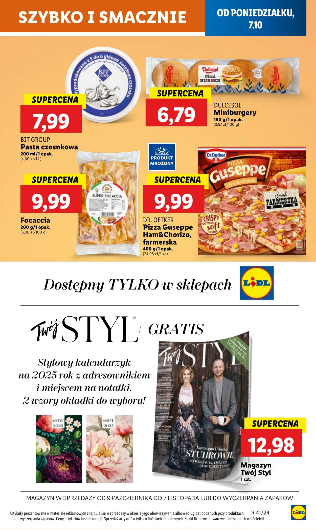 Gazetka Lidl 07.10.2024 - 09.10.2024