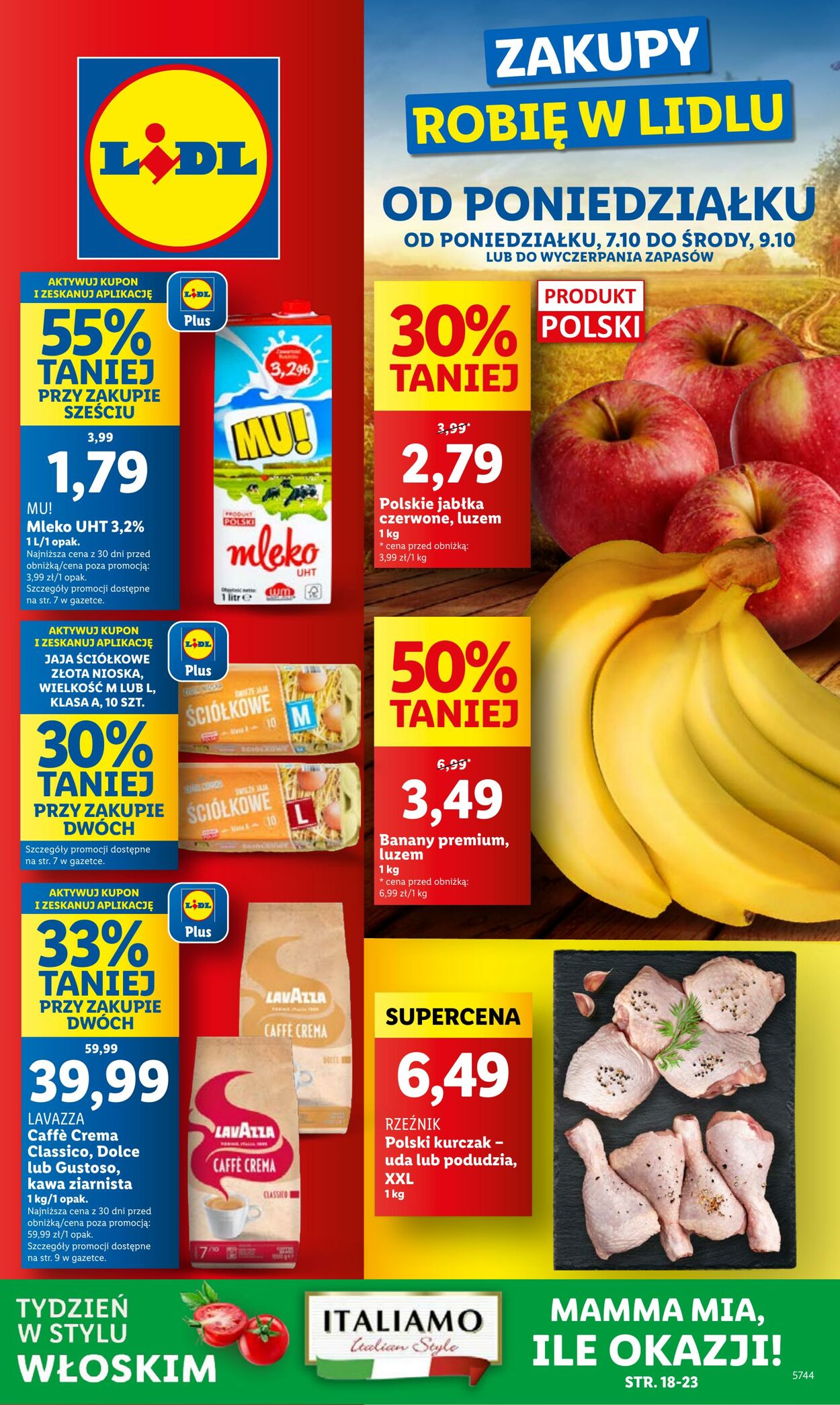 Gazetka Lidl - OFERTA WAŻNA OD 7.10 DO 9.10 7 paź, 2024 - 9 paź, 2024