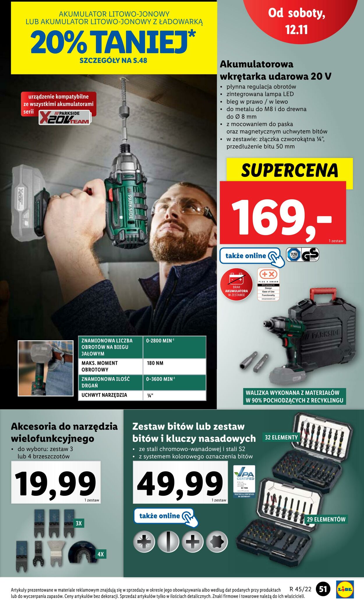 Gazetka Lidl 07.11.2022 - 12.11.2022