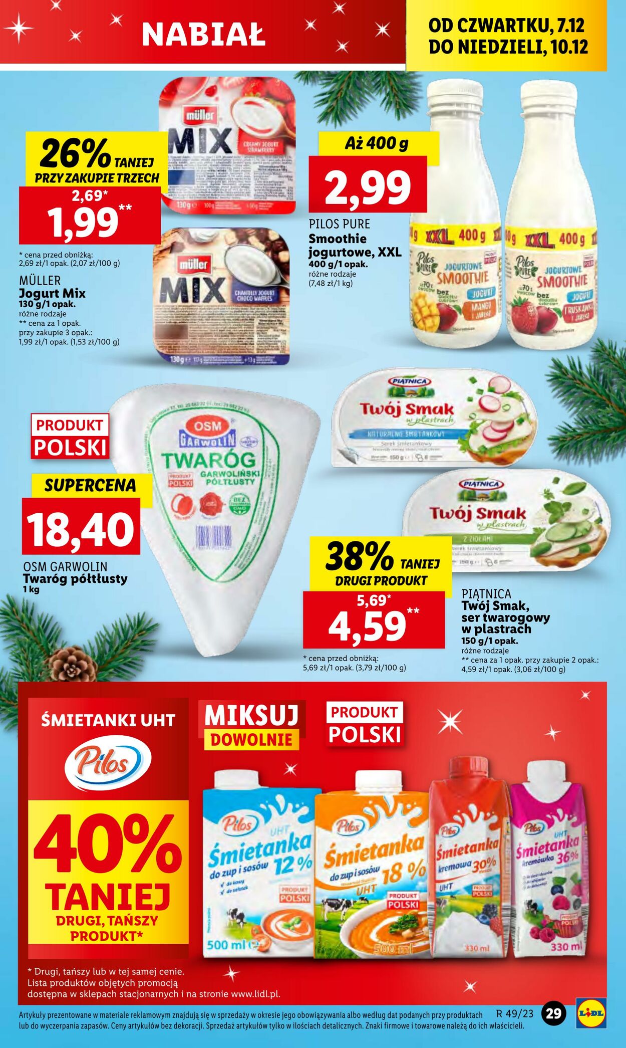 Gazetka Lidl 07.12.2023 - 10.12.2023