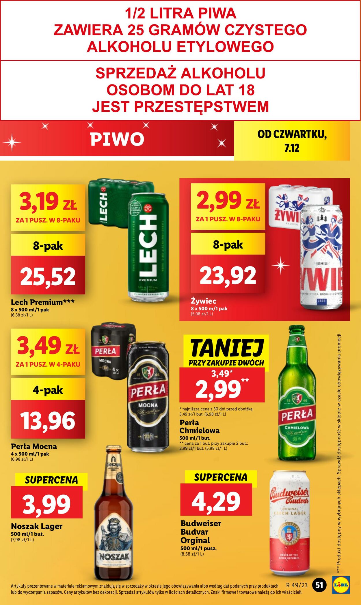 Gazetka Lidl 07.12.2023 - 10.12.2023