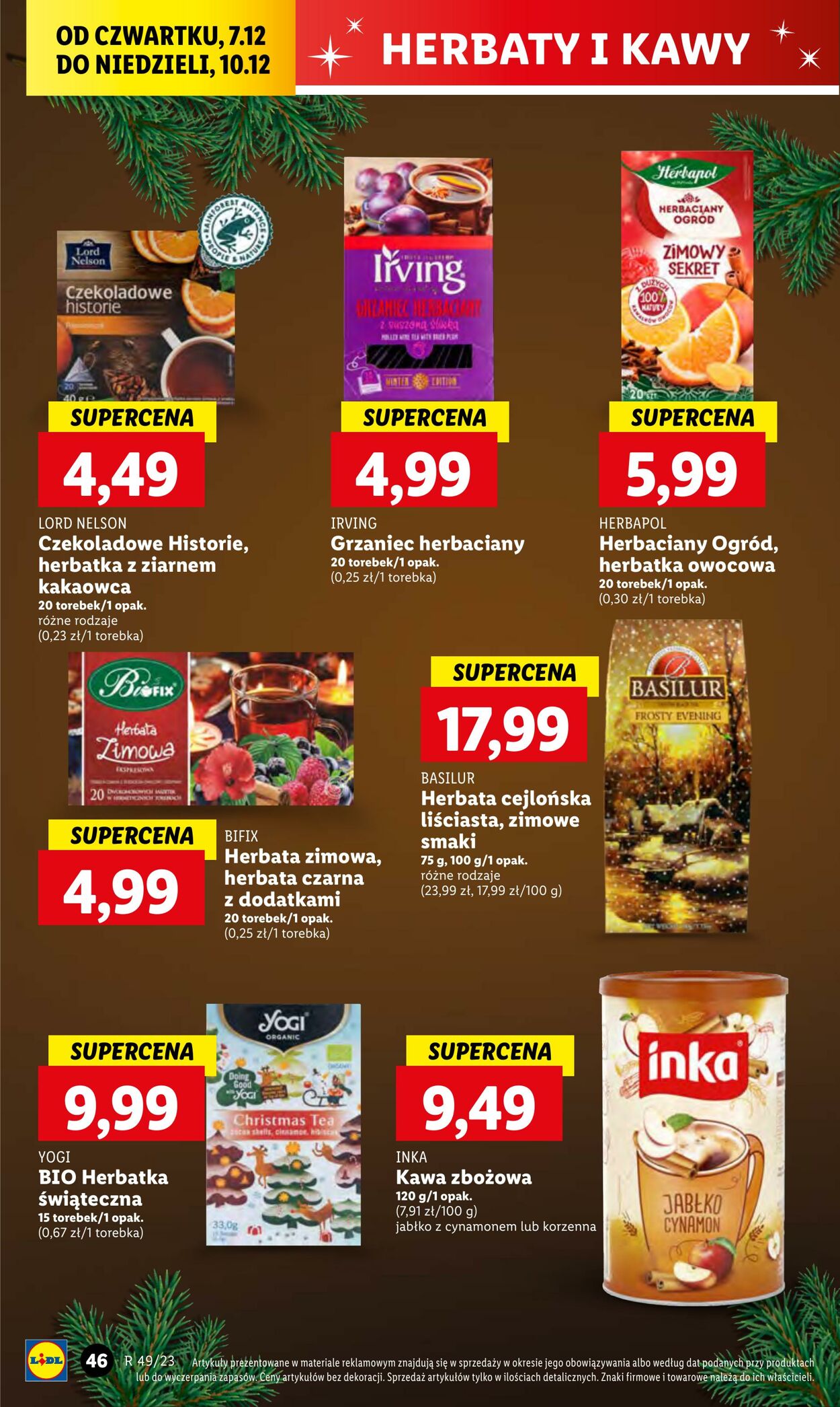 Gazetka Lidl 07.12.2023 - 10.12.2023