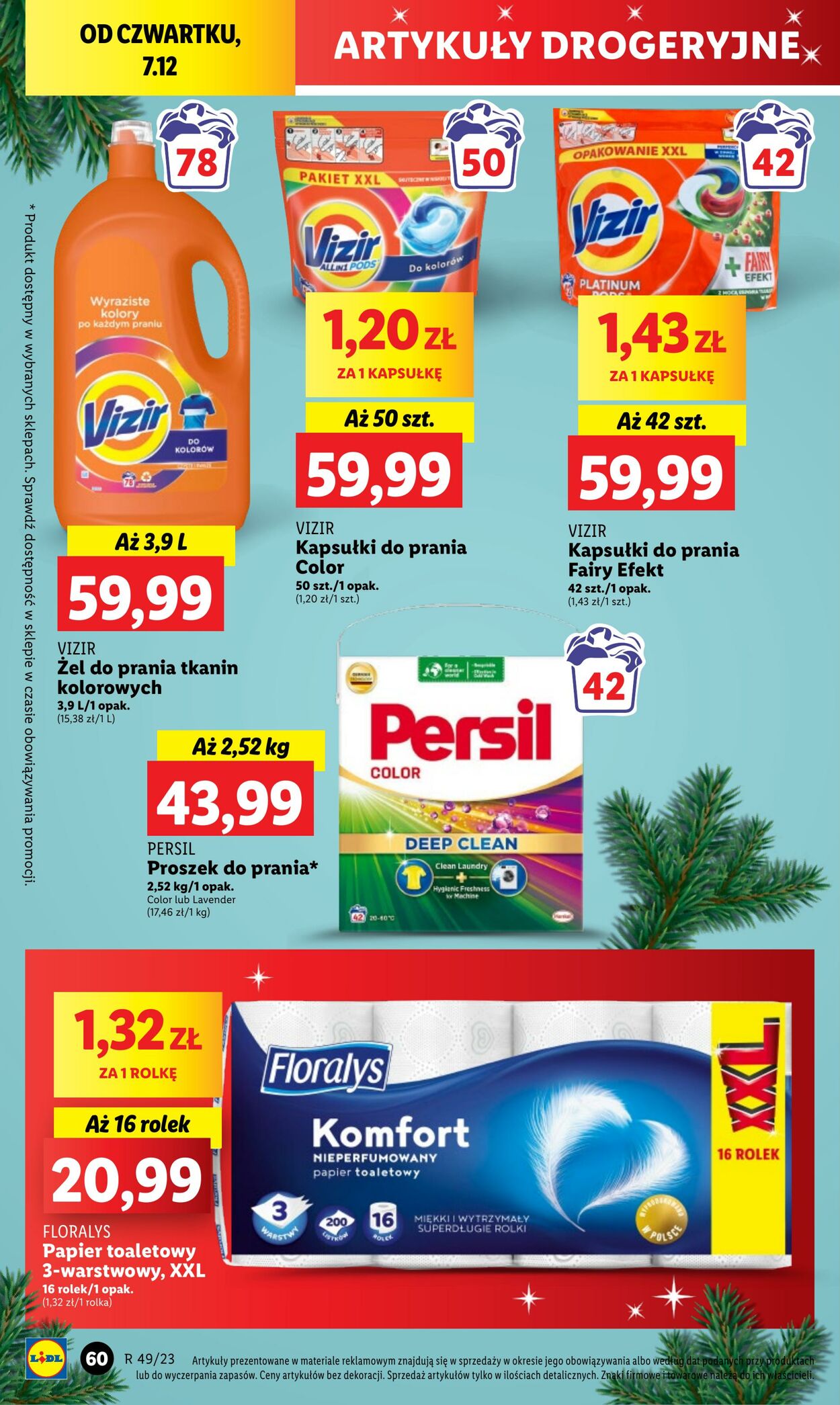 Gazetka Lidl 07.12.2023 - 10.12.2023